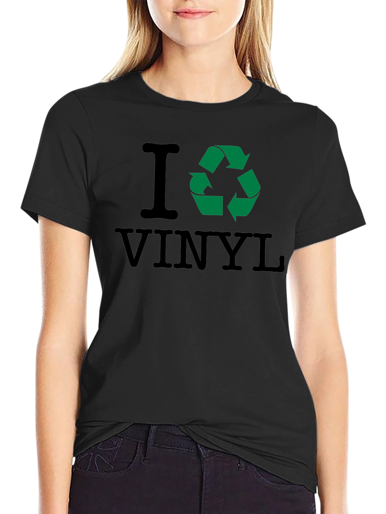 I Recycle Vinyl T-Shirt