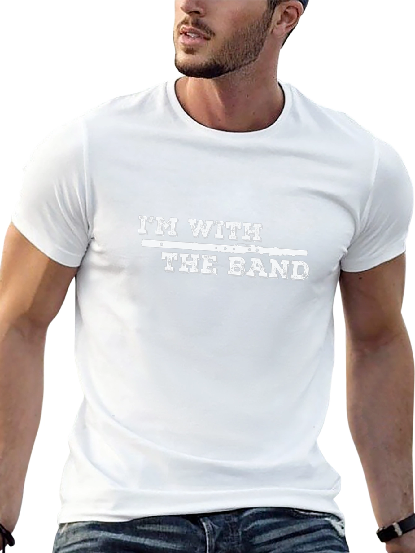 Im With the Band Graphic Tee - Black