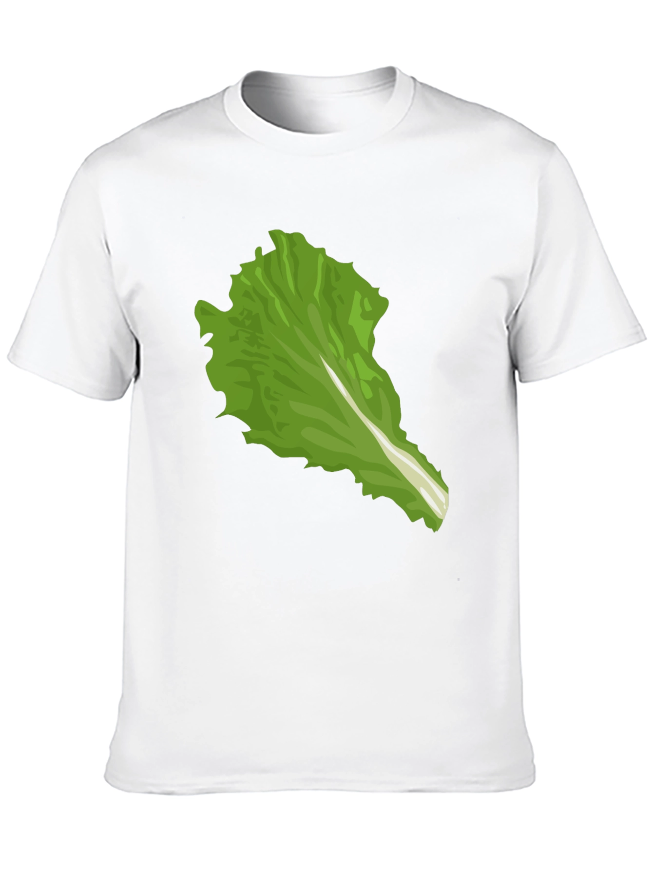 Lettuce Leaf Graphic Tee - Unique Food Lover Shirt