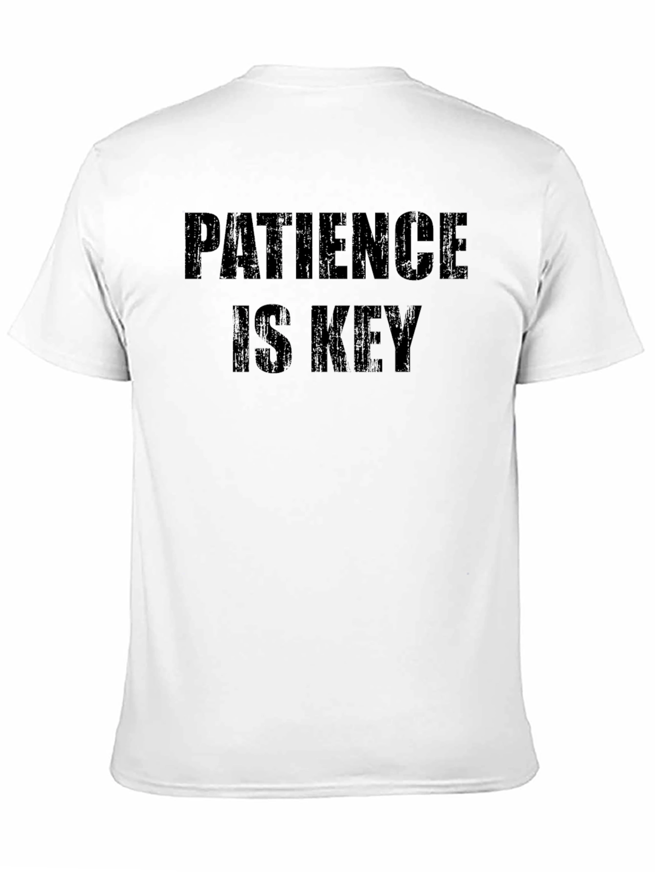 Patience Is Key Graphic Tee - Casual Comfort