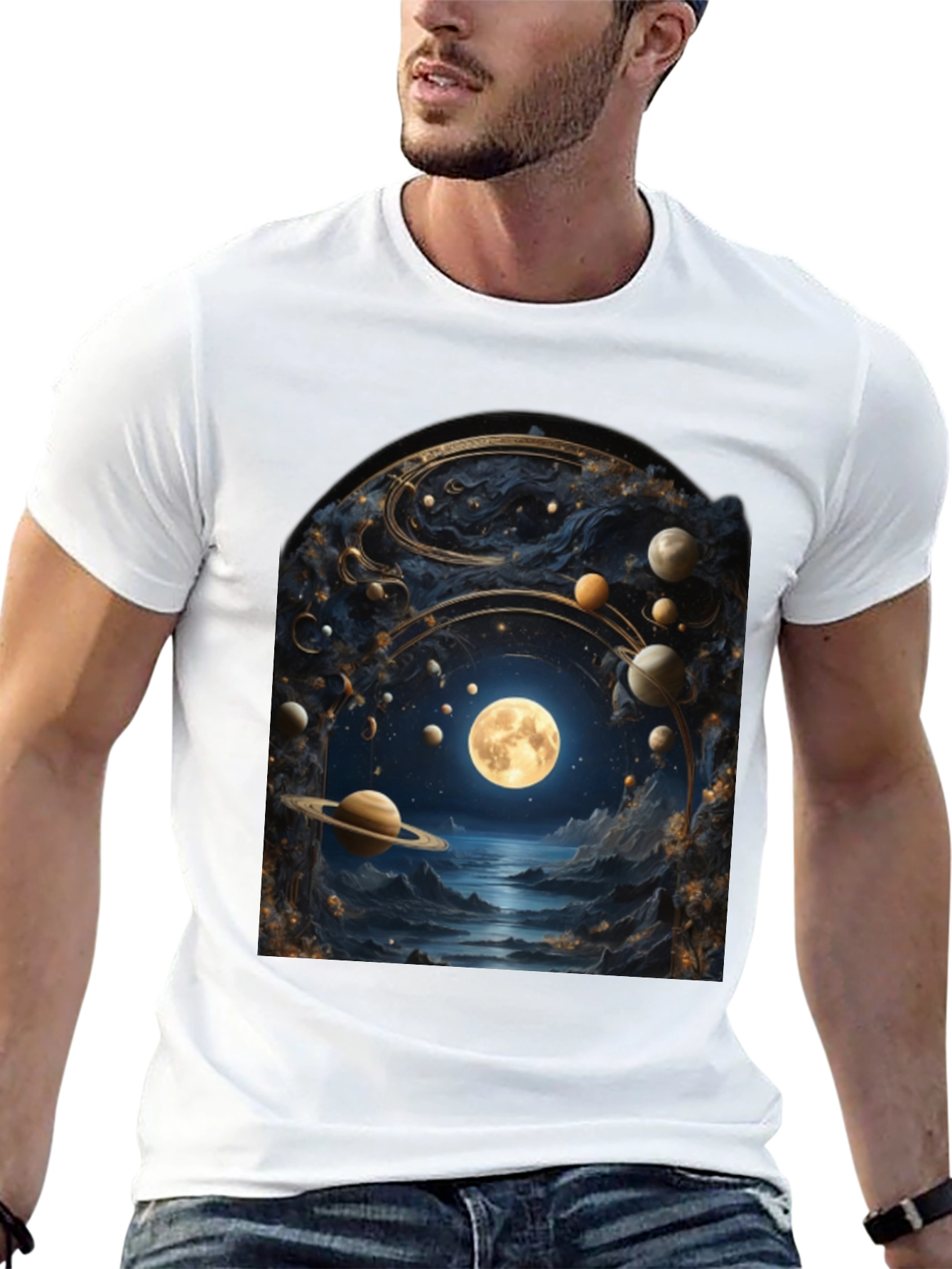 Celestial Dream T-Shirt - Galaxy Design