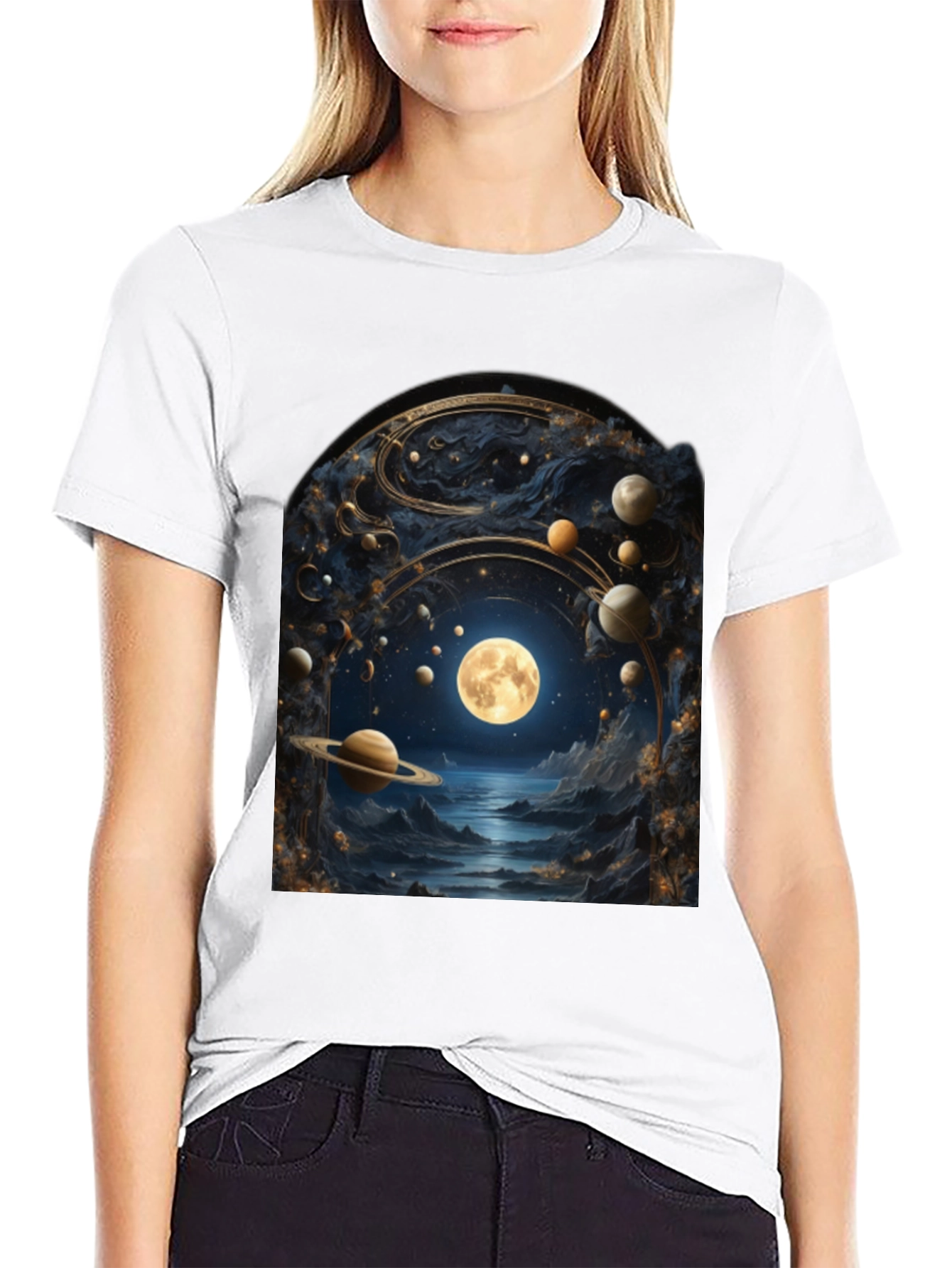 Celestial Dream T-Shirt - Galaxy Design