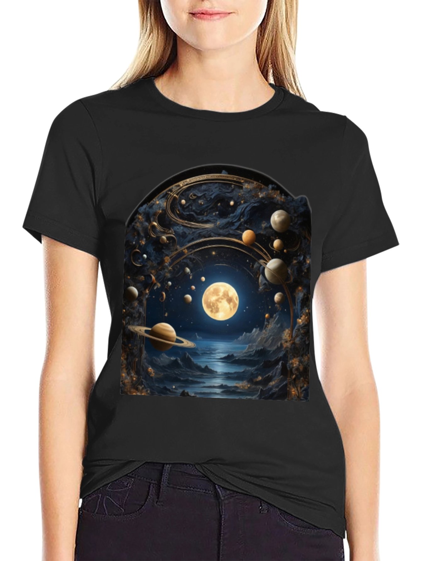 Celestial Dream T-Shirt - Galaxy Design