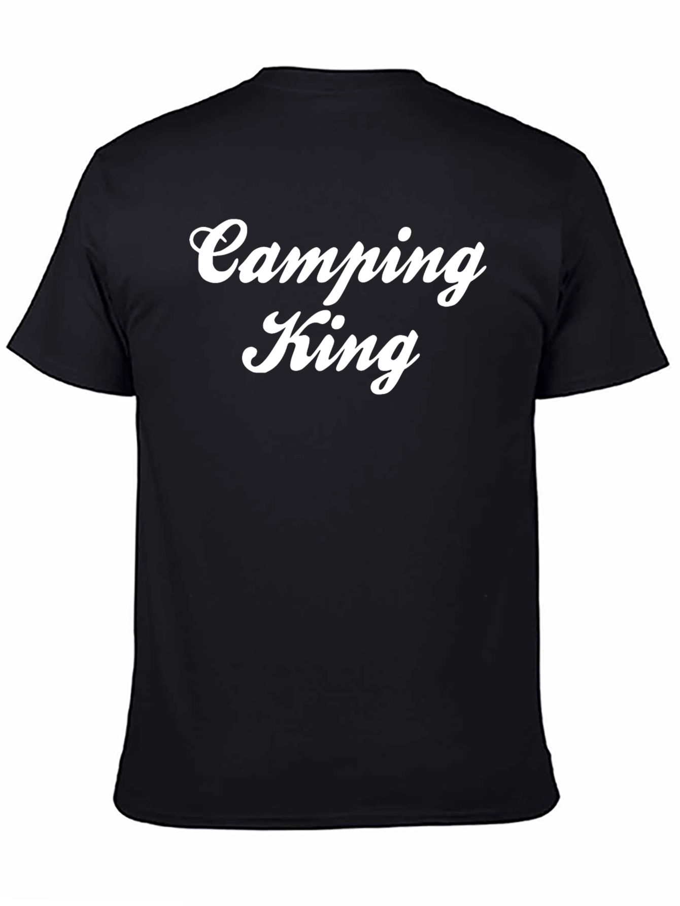 Camping King T-Shirt - Black