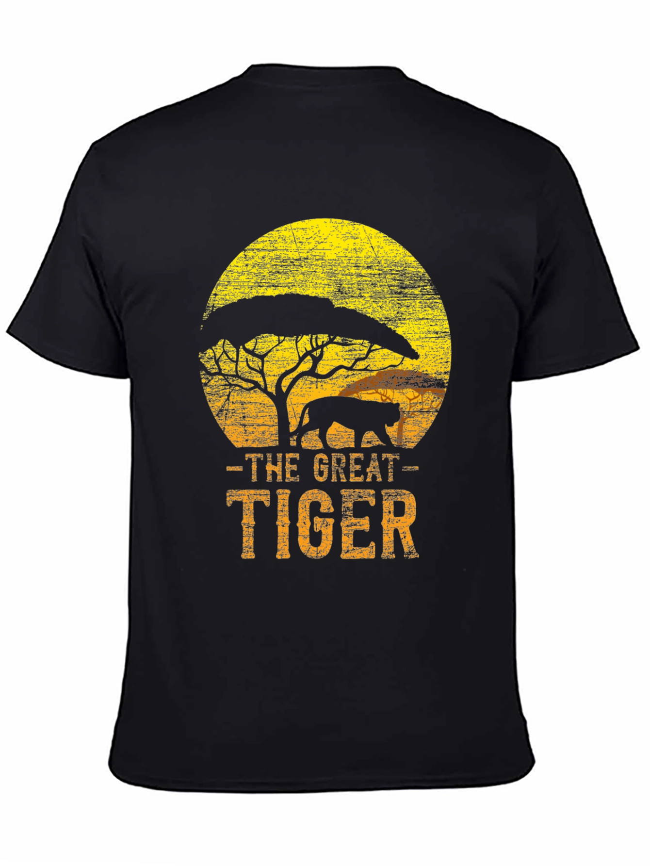 The Great Tiger Graphic Tee - Black T-Shirt