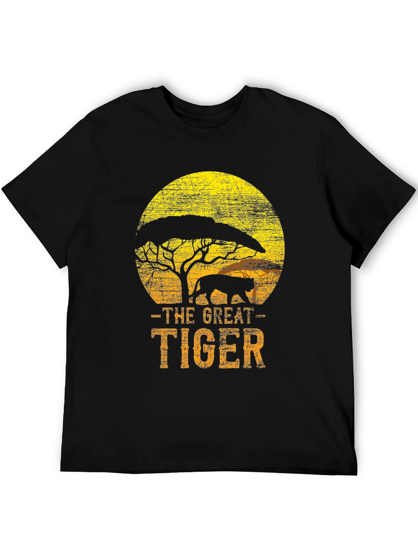 The Great Tiger Graphic Tee - Black T-Shirt