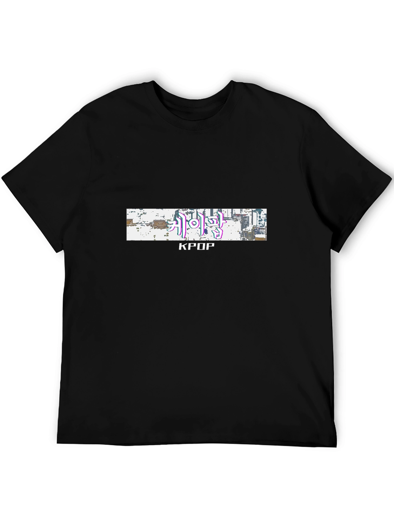 KPOP Black Graphic Tee