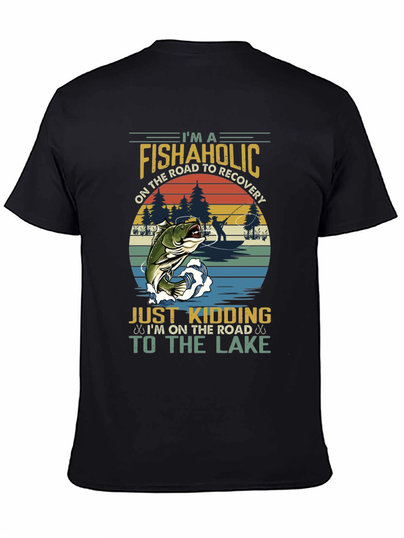 Funny Fishaholic T-Shirt