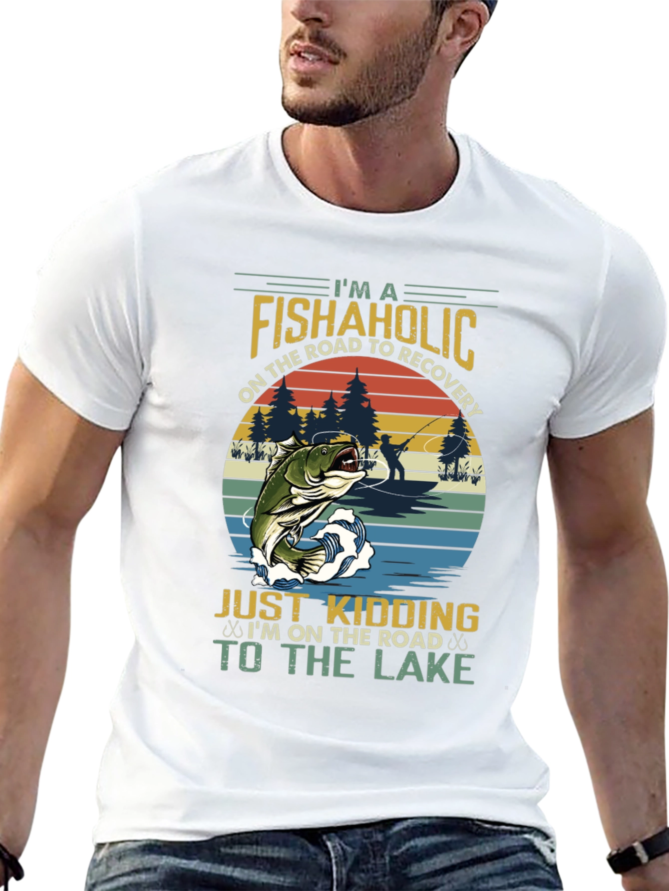Funny Fishaholic T-Shirt