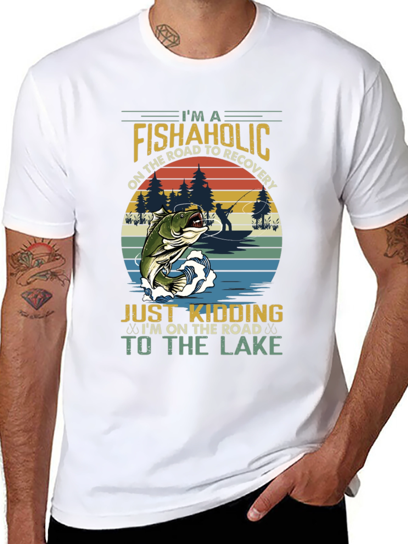 Funny Fishaholic T-Shirt