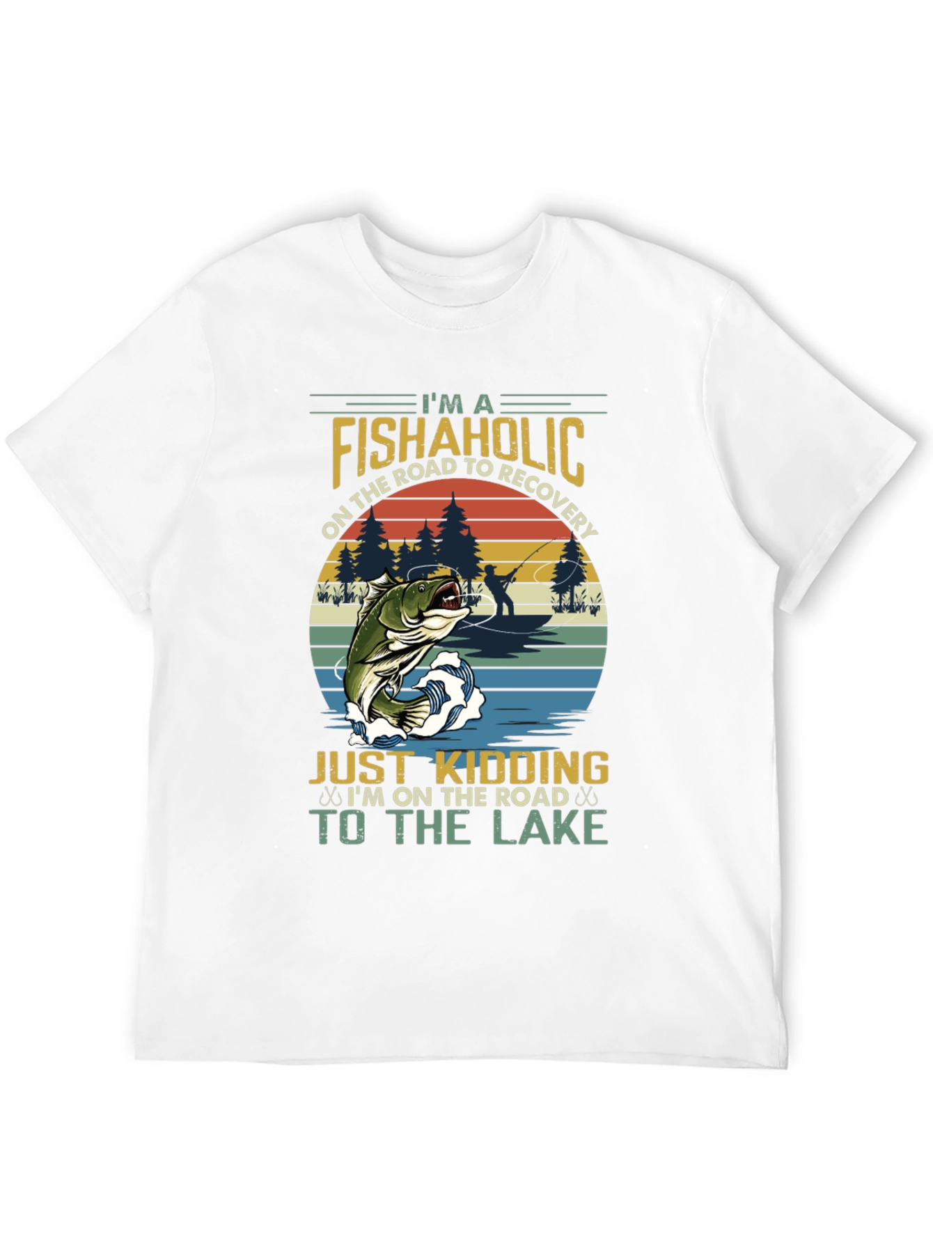 Funny Fishaholic T-Shirt