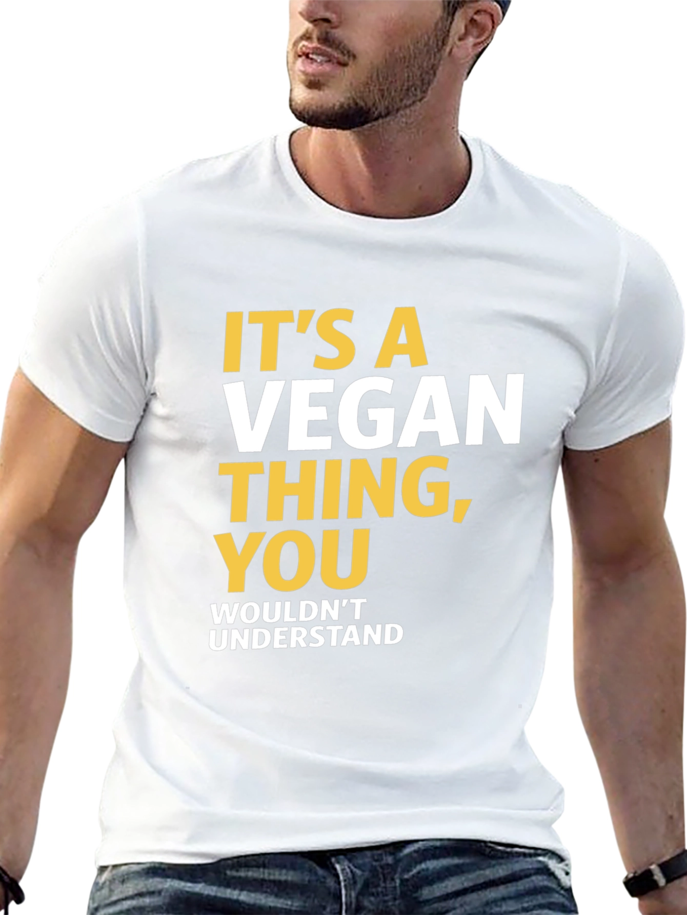 Vegan Statement T-Shirt - You Wouldnt Understand