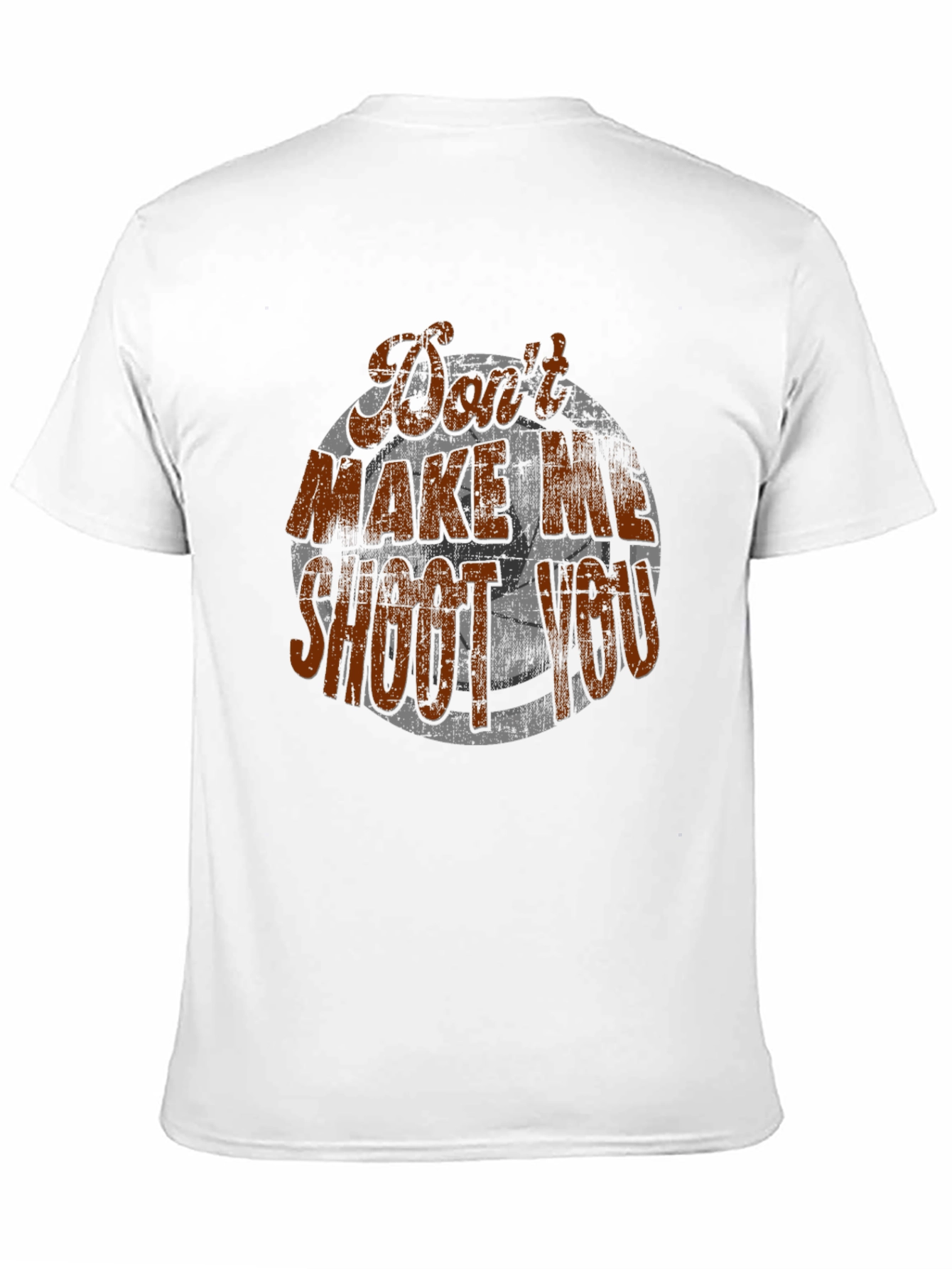 Dont Make Me Shoot You Soccer Graphic T-Shirt