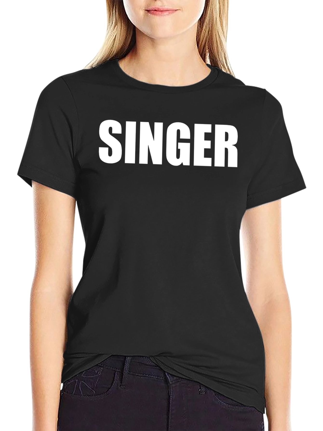 Singer Graphic Tee - Classic Black T-Shirt