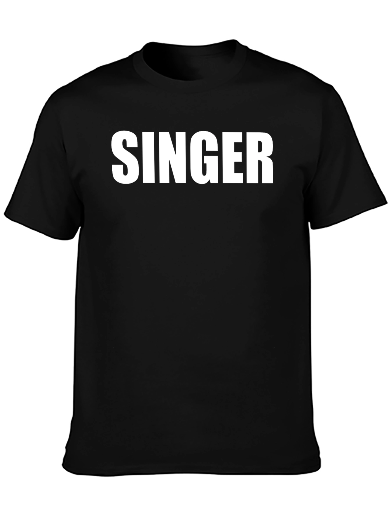 Singer Graphic Tee - Classic Black T-Shirt