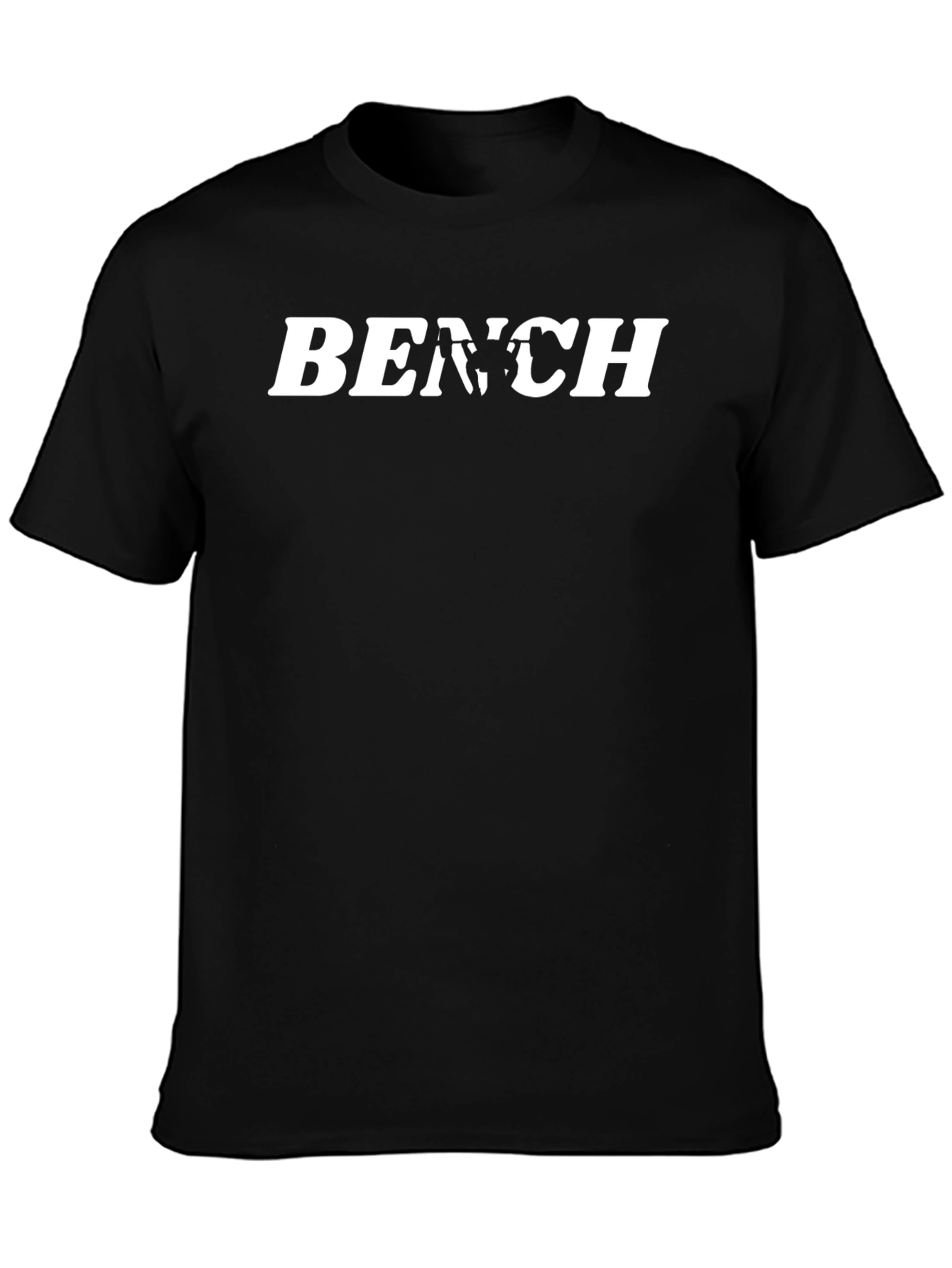 Bench Graphic Tee - Black Cotton Short Sleeve