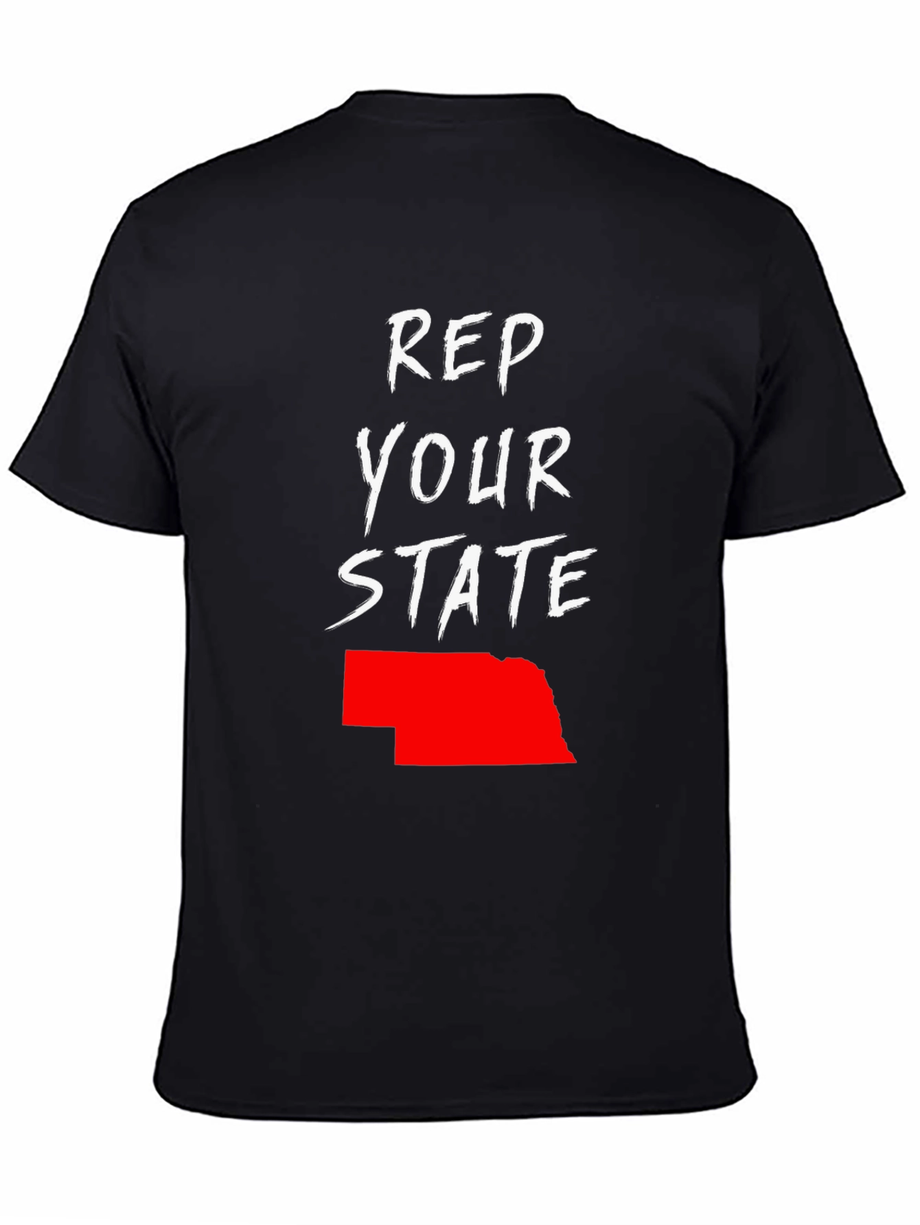 Rep Your State Nebraska Graphic Tee