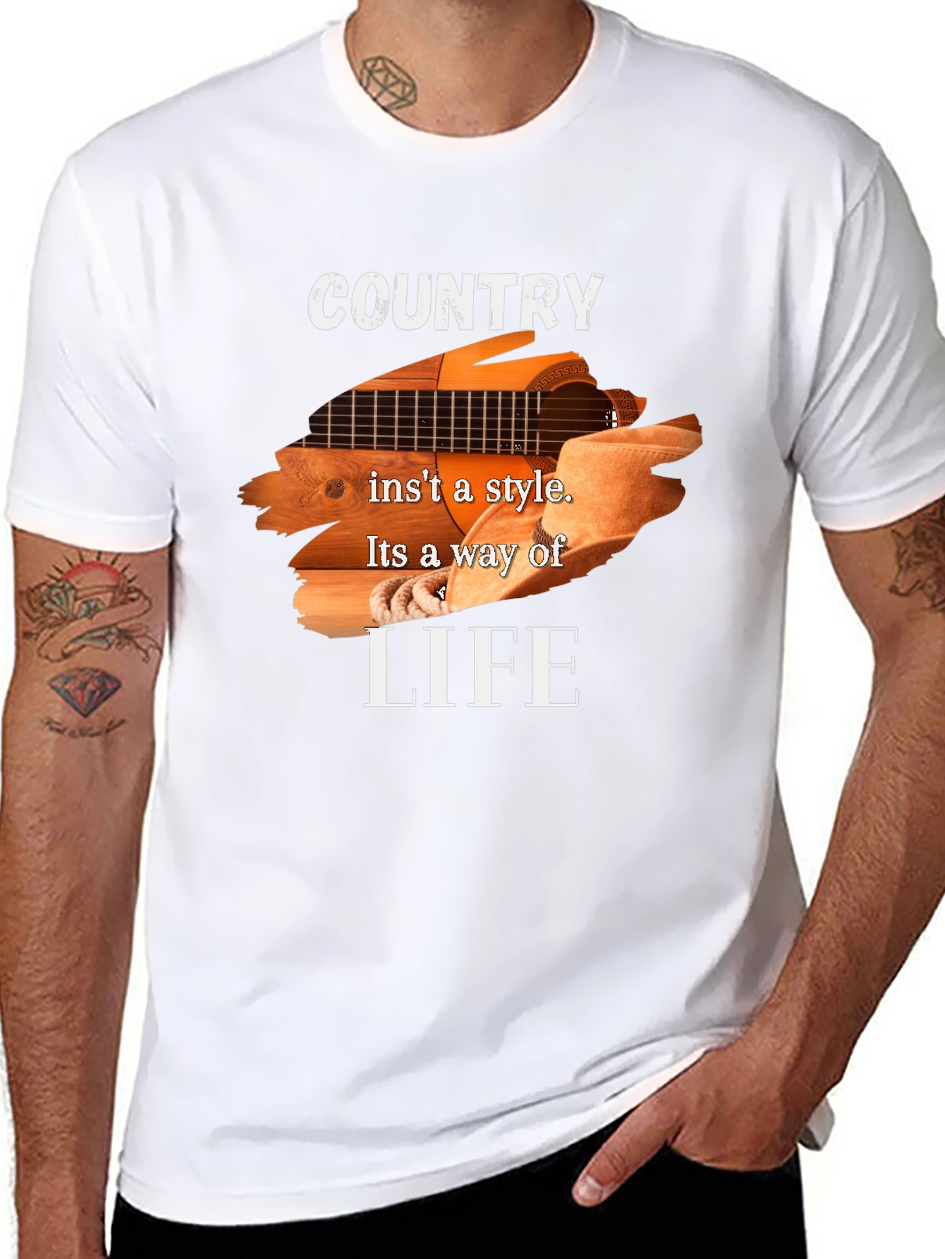 Country Music Style Graphic Tee