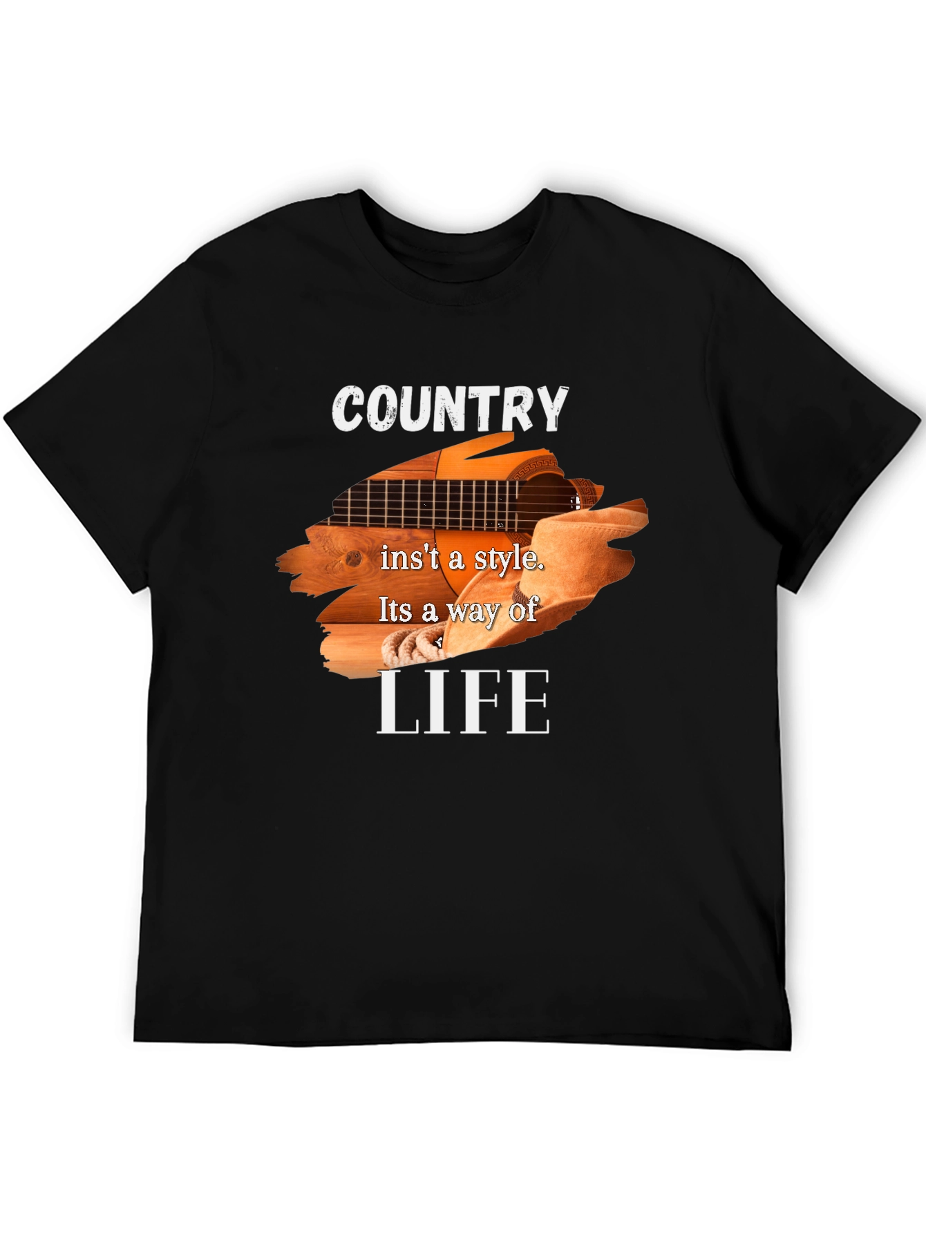 Country Music Style Graphic Tee