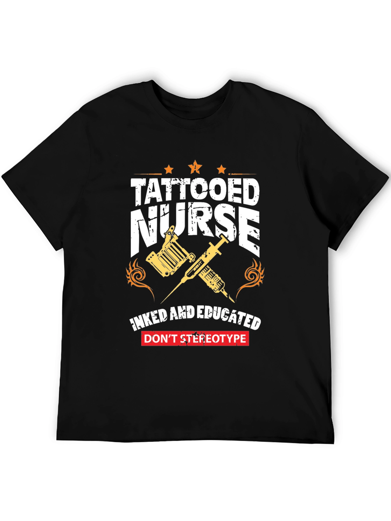 Tattooed Nurse Graphic Tee