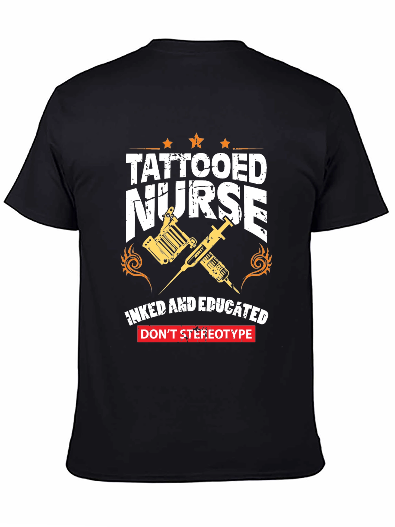 Tattooed Nurse Graphic Tee