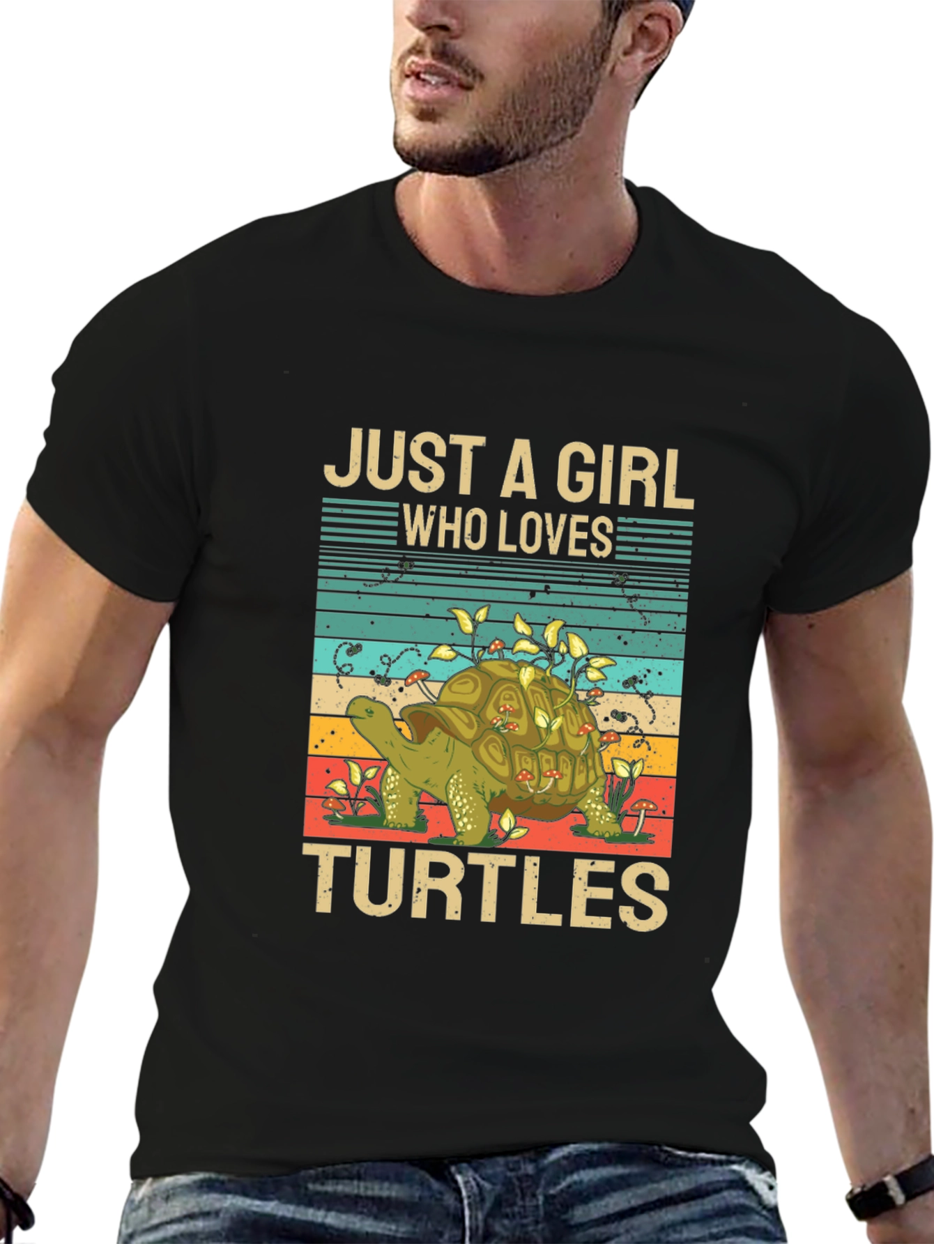 Just a Girl Who Loves Turtles T-Shirt