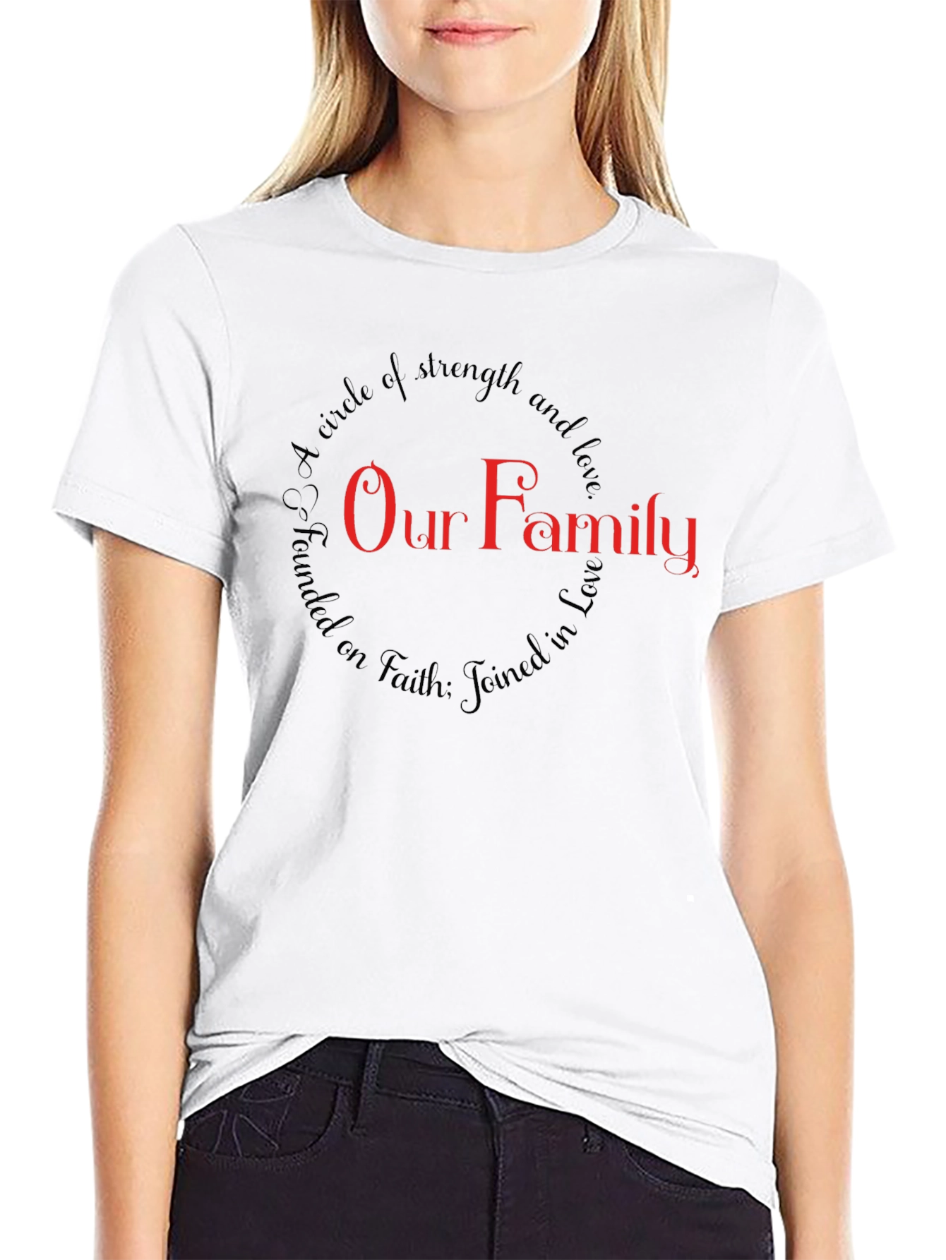 Faith Family Love T-Shirt