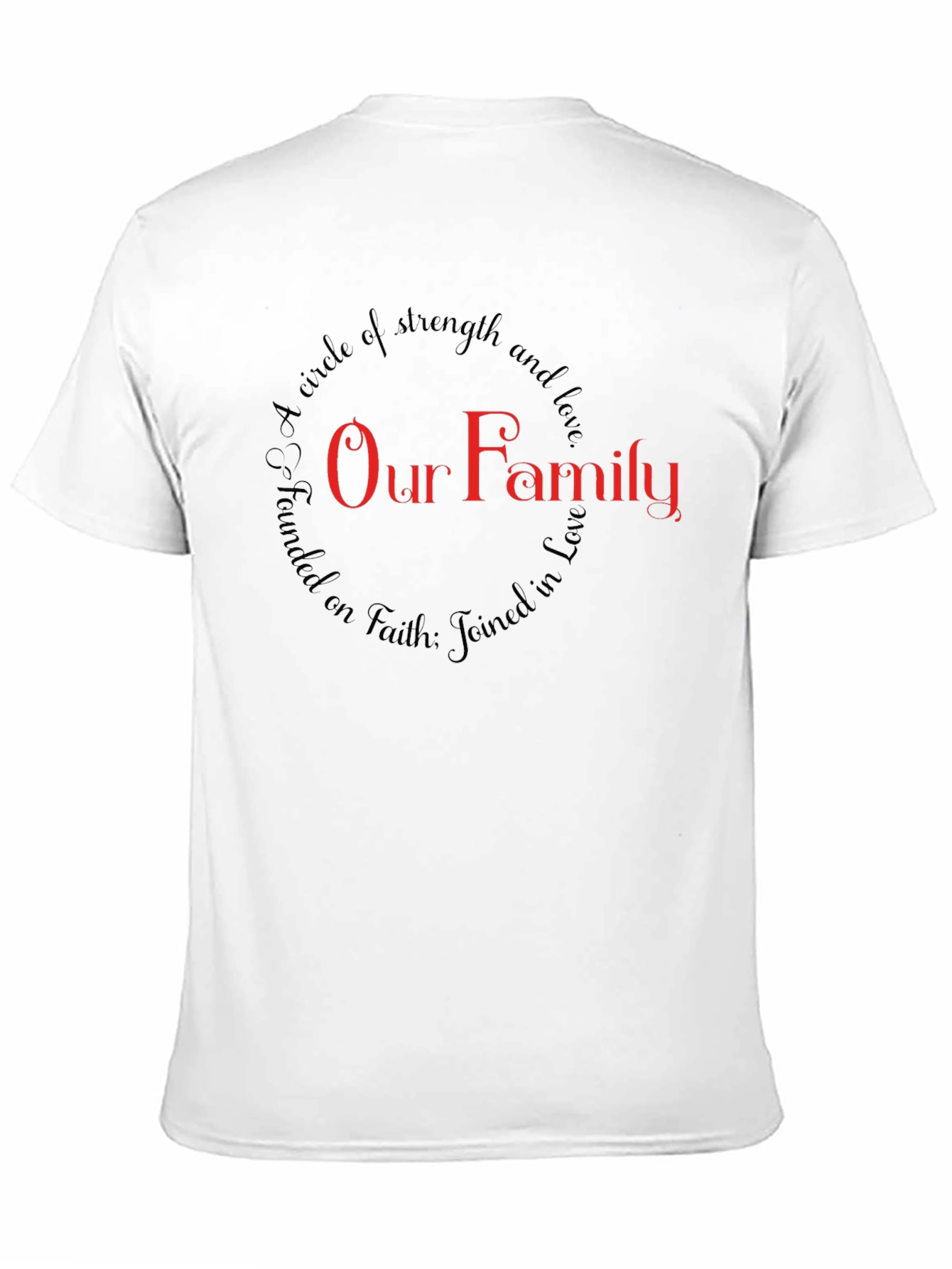 Faith Family Love T-Shirt