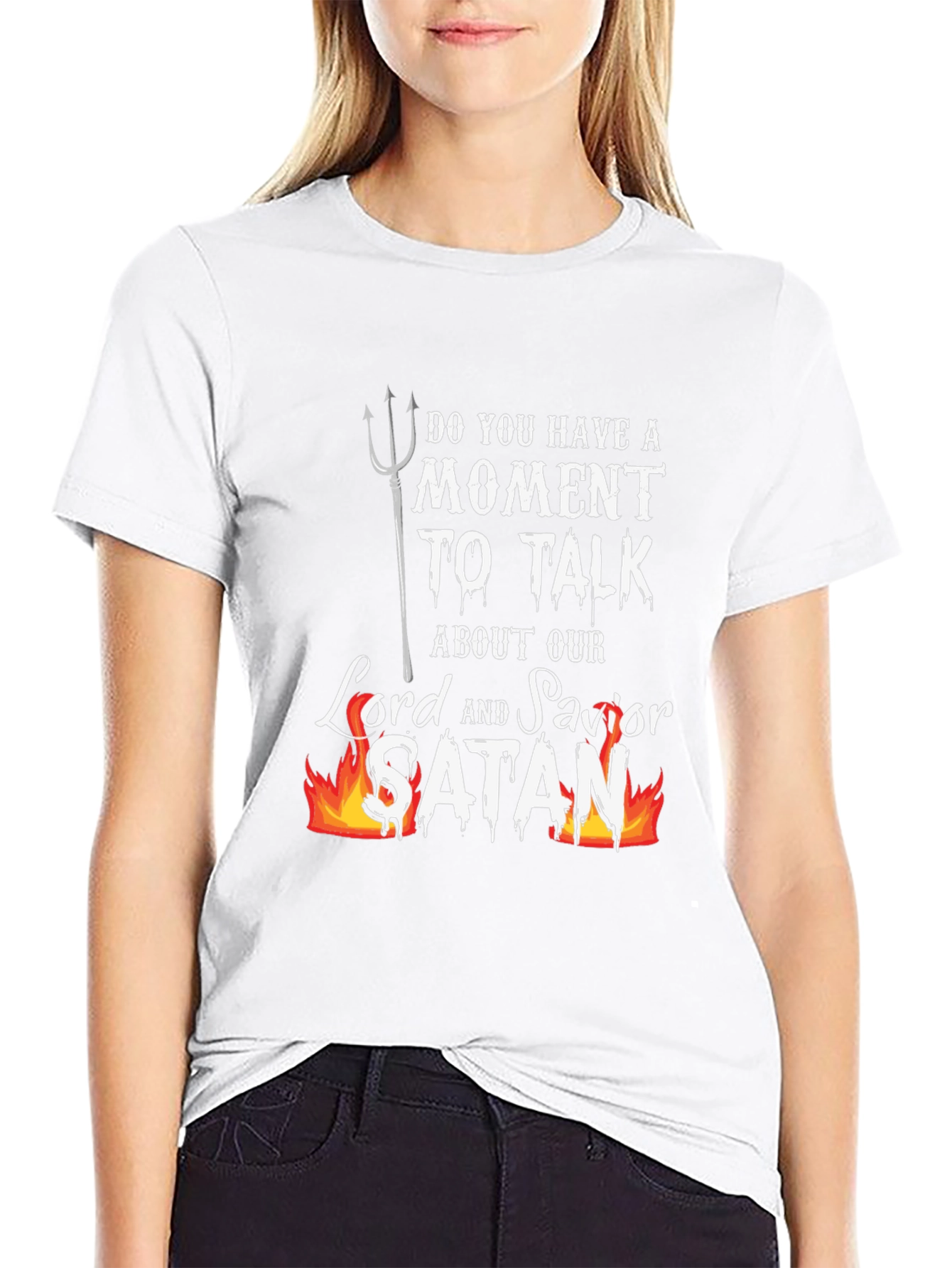 Satan Lord and Savior Graphic Tee