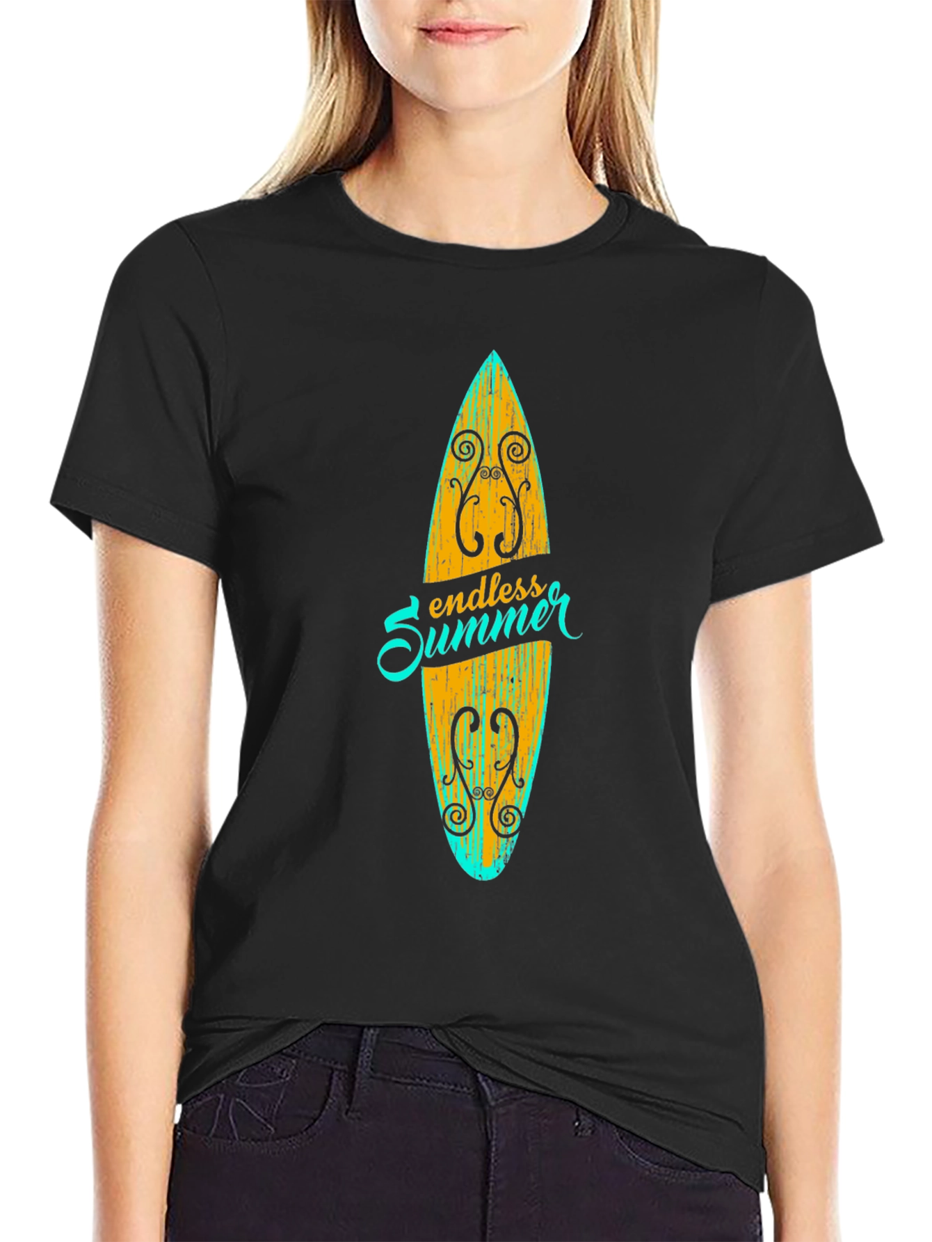 Endless Summer Surfboard Graphic T-Shirt