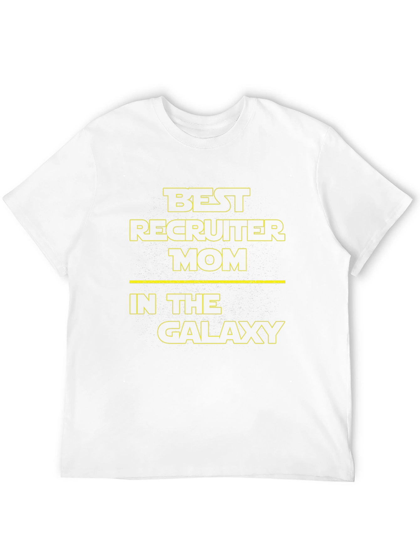 Best Recruiter Mom T-Shirt - Galaxy Design