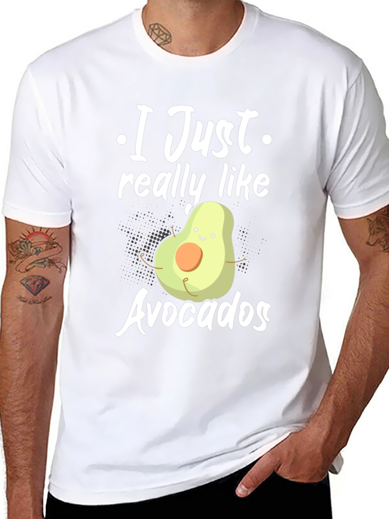 I Just Really Like Avocados Graphic Tee