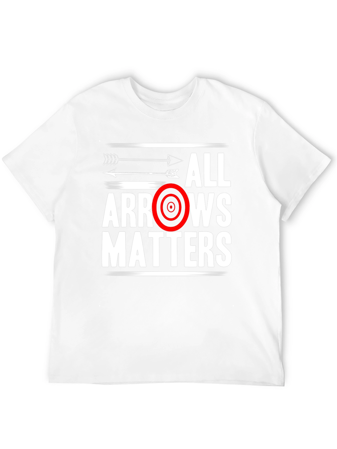 All Arrows Matter T-Shirt Archery Target Design