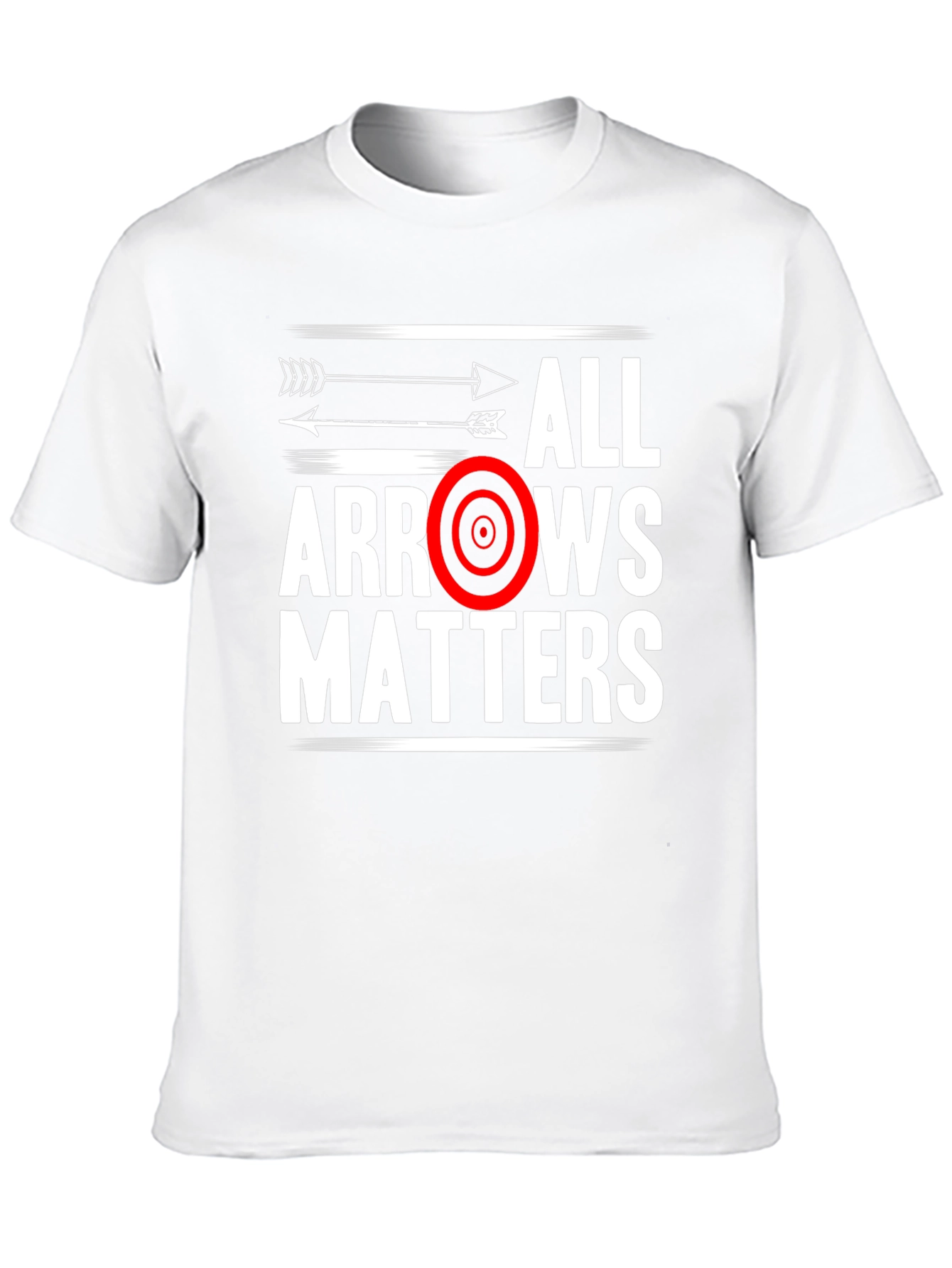 All Arrows Matter T-Shirt Archery Target Design