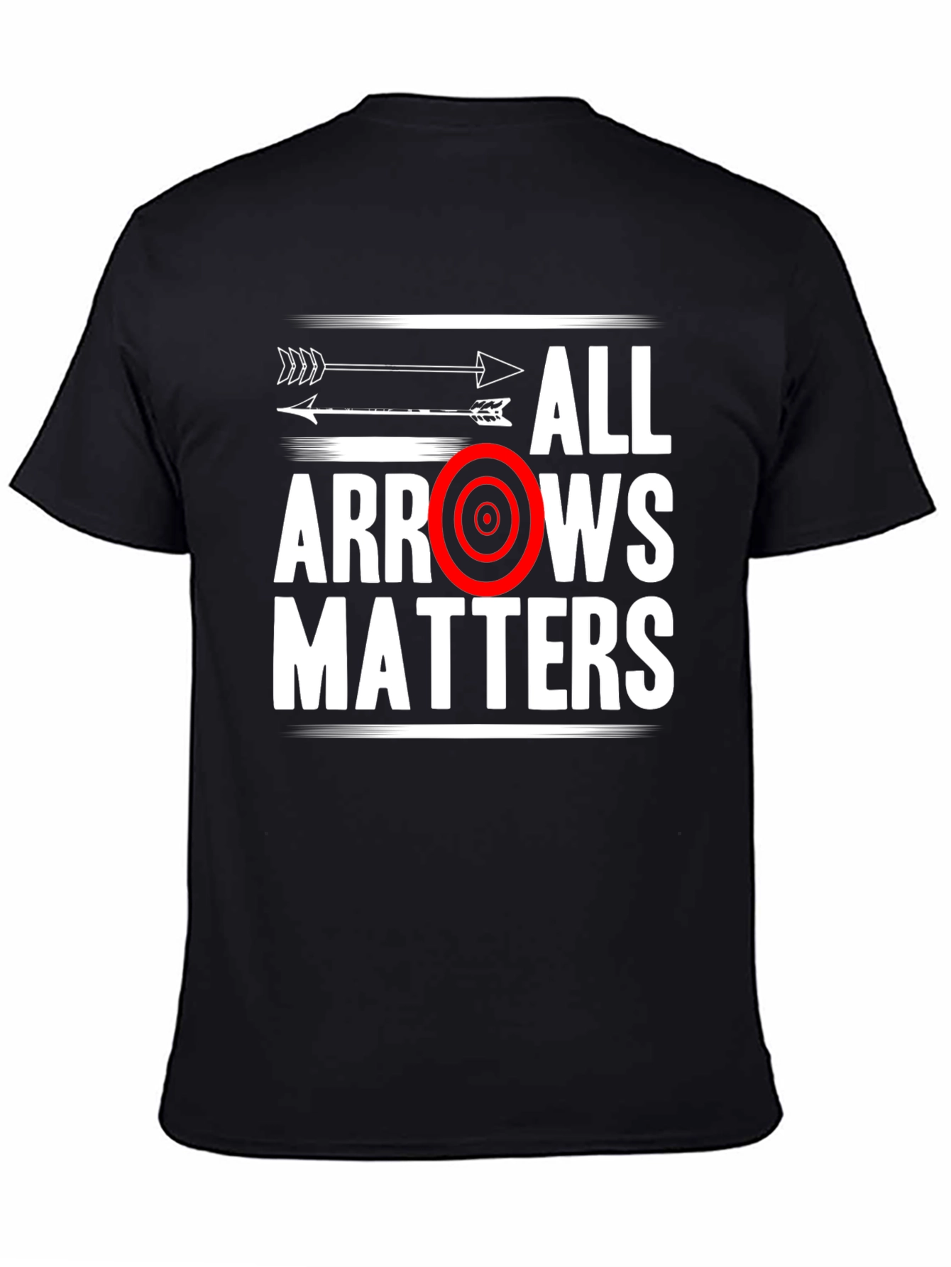 All Arrows Matter T-Shirt Archery Target Design