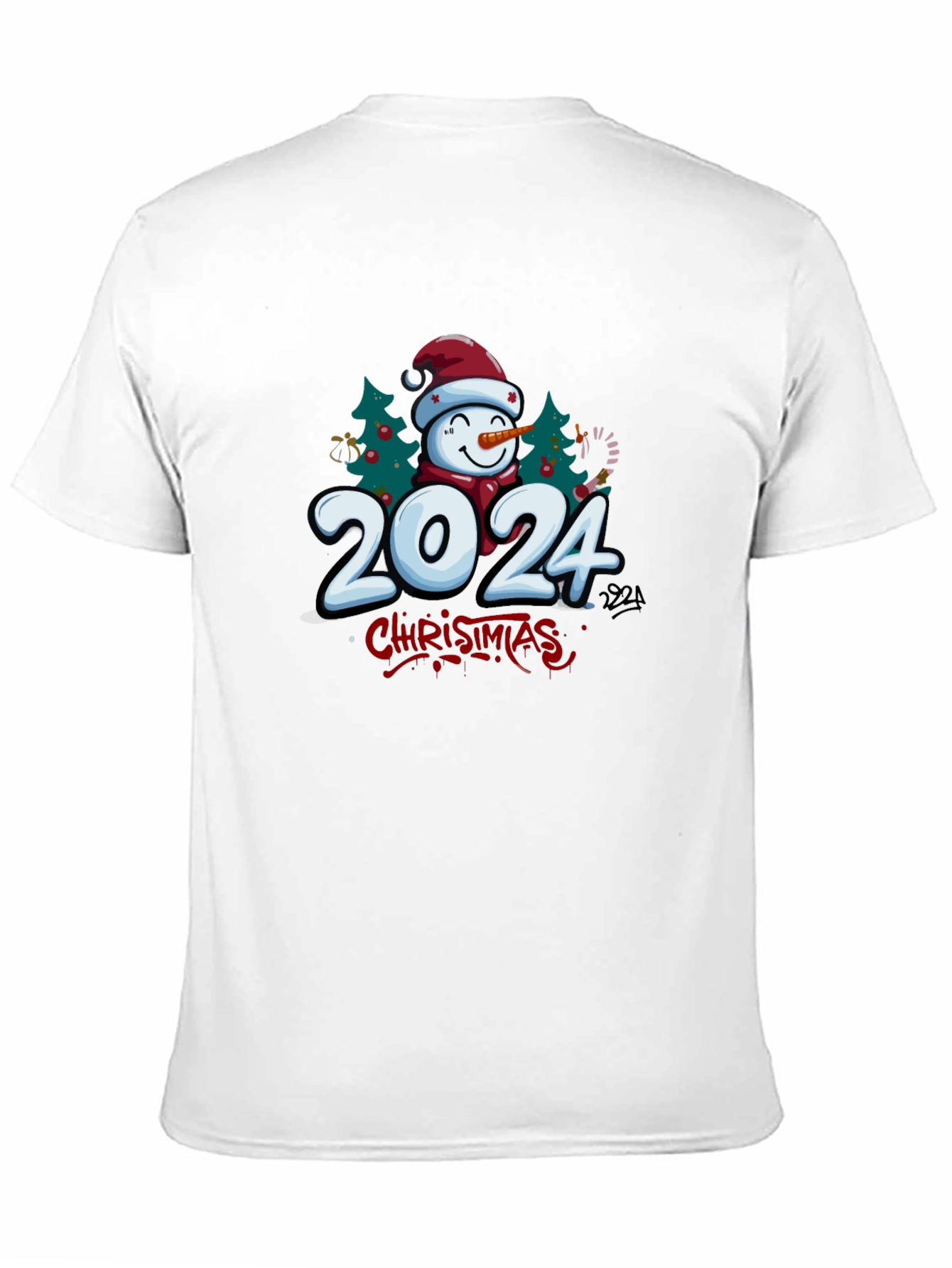 Christmas 2024 Snowman T-Shirt