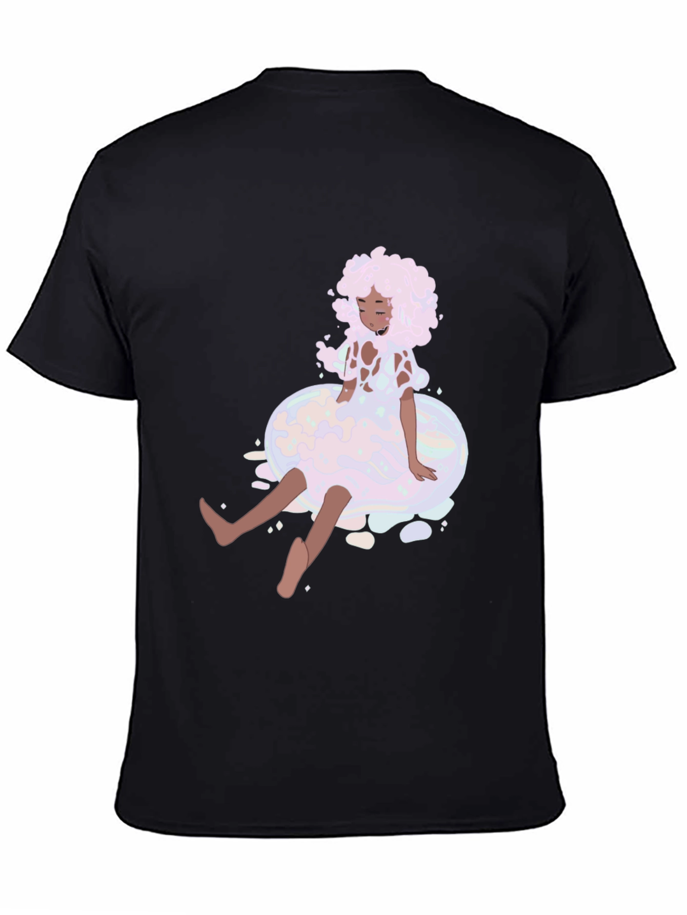 Unique Graphic Tee - Bubble Dream Design