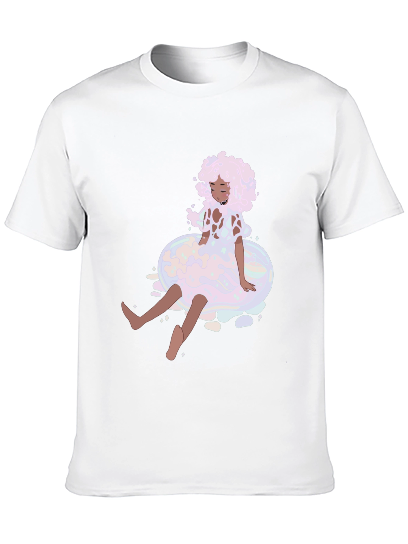 Unique Graphic Tee - Bubble Dream Design