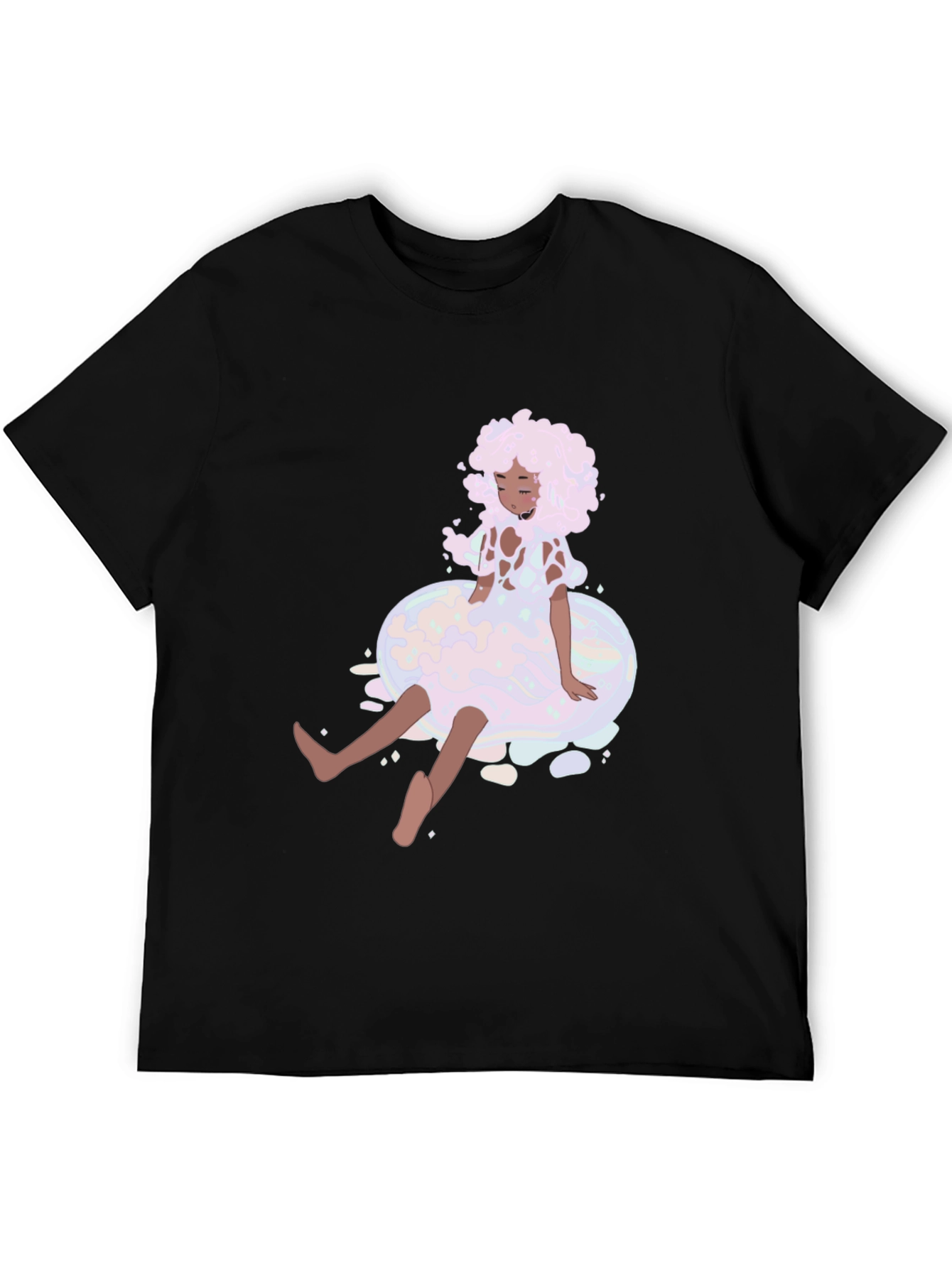 Unique Graphic Tee - Bubble Dream Design