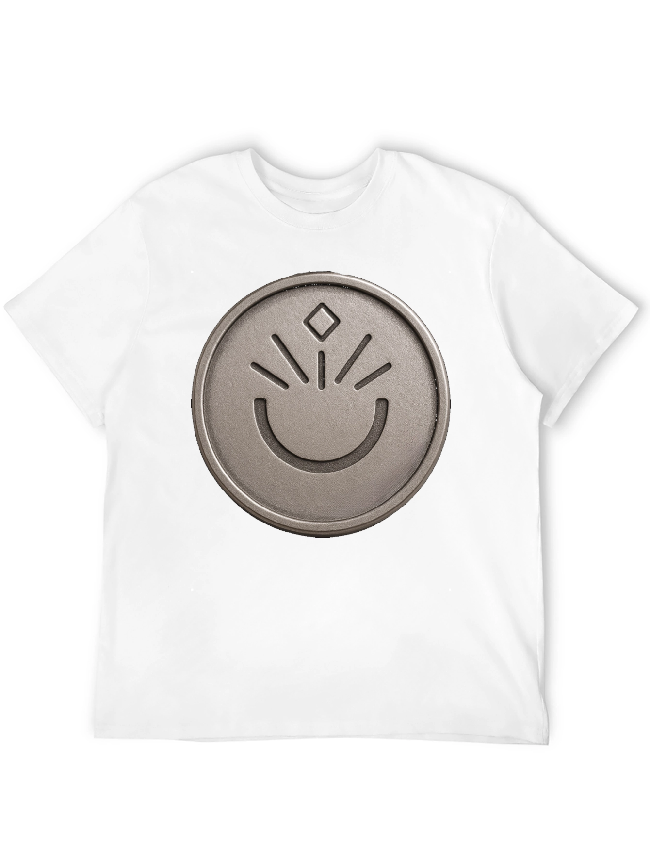 Graphic Tee - Circle Emblem Design