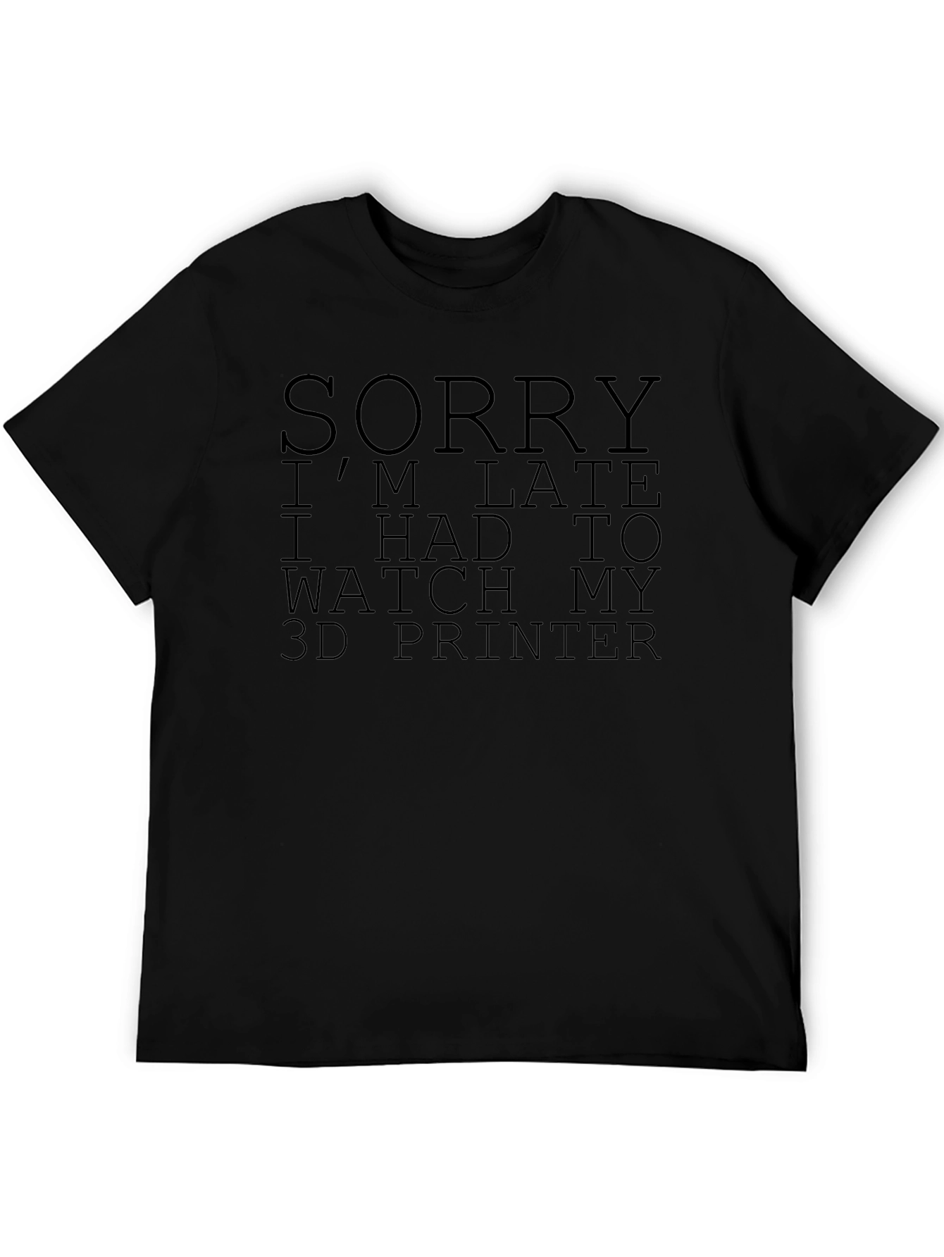 Funny 3D Printer T-Shirt