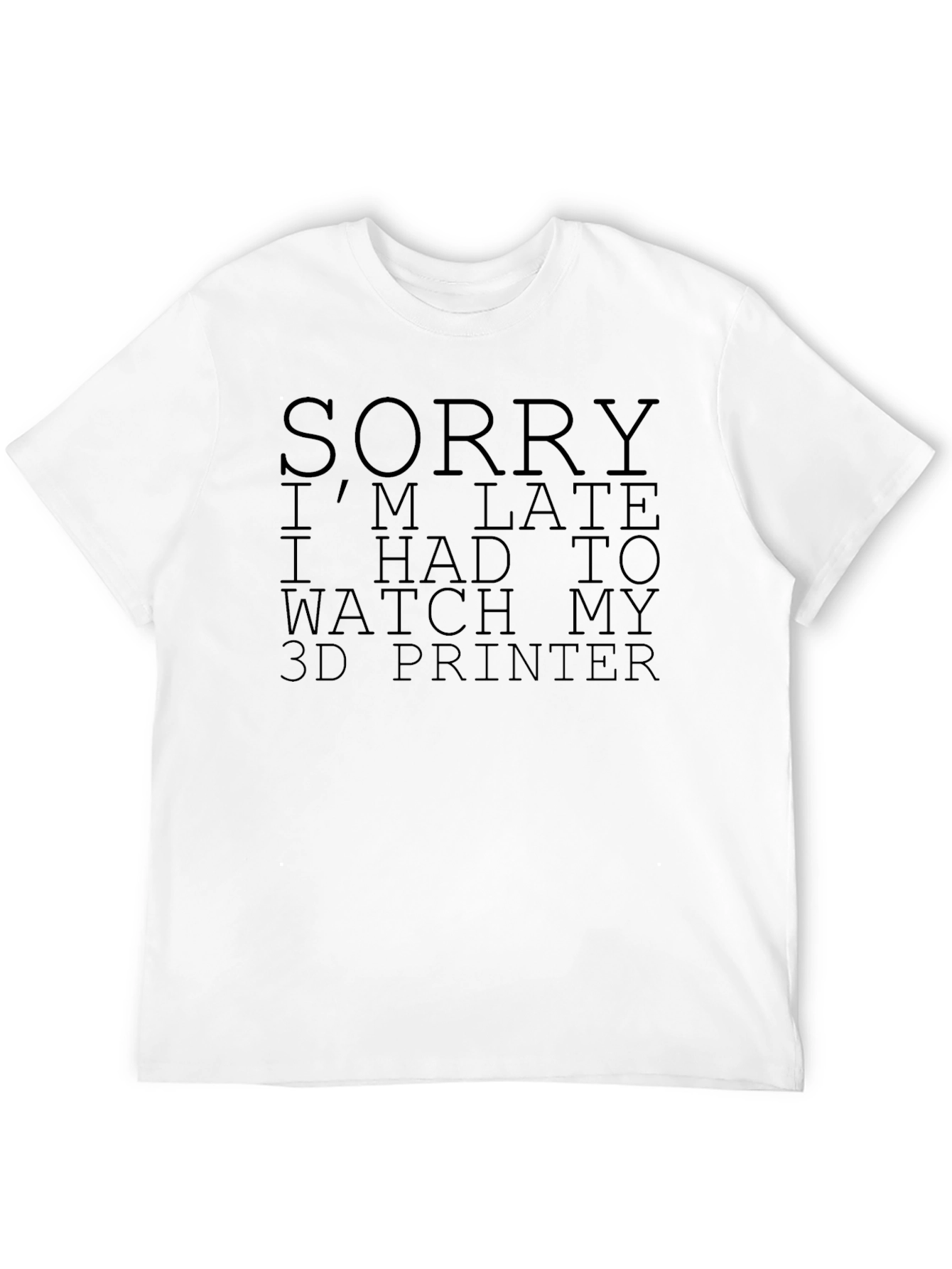 Funny 3D Printer T-Shirt