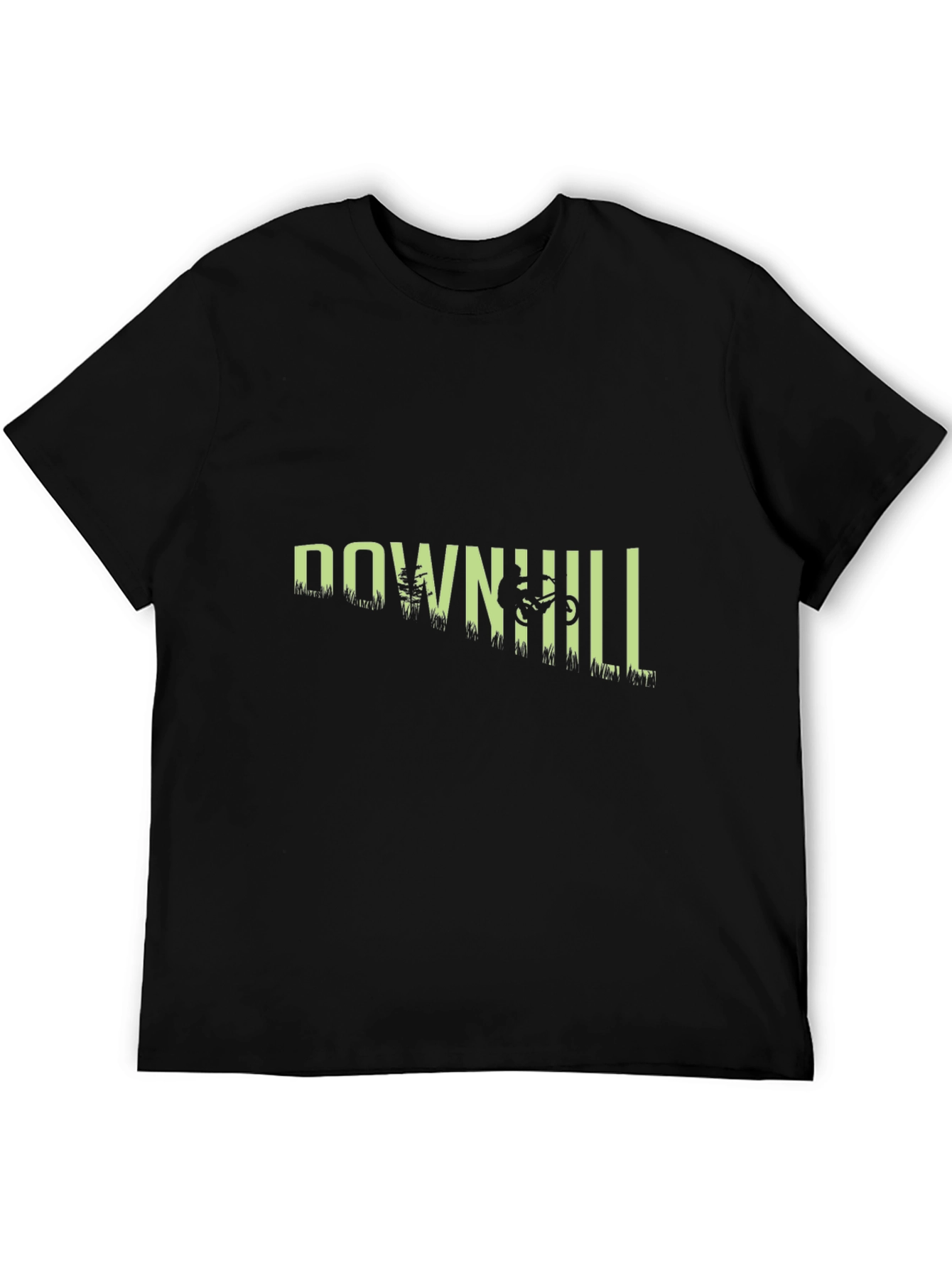 Downhill Mountain Biker Graphic Tee