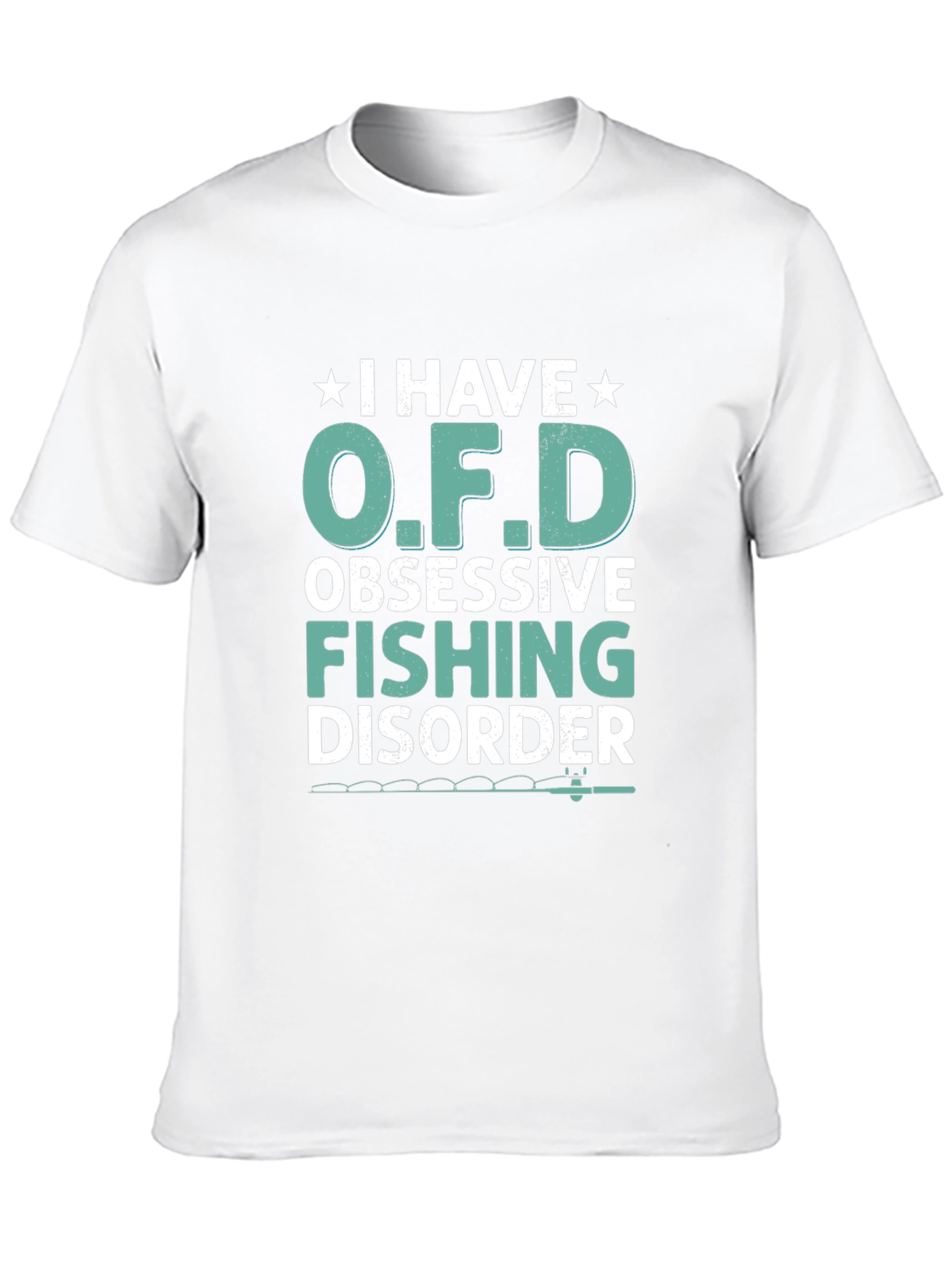 Obsessive Fishing Disorder T-Shirt - Angler Gift