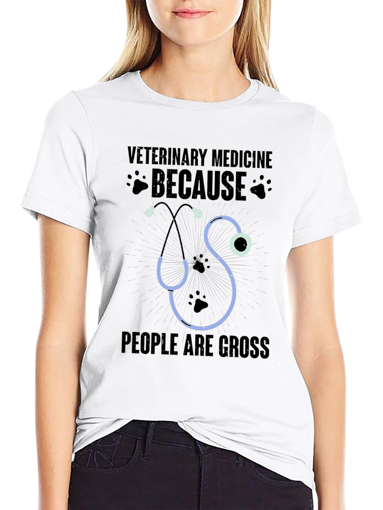Veterinary Medicine Because People Are Gross T-Shirt