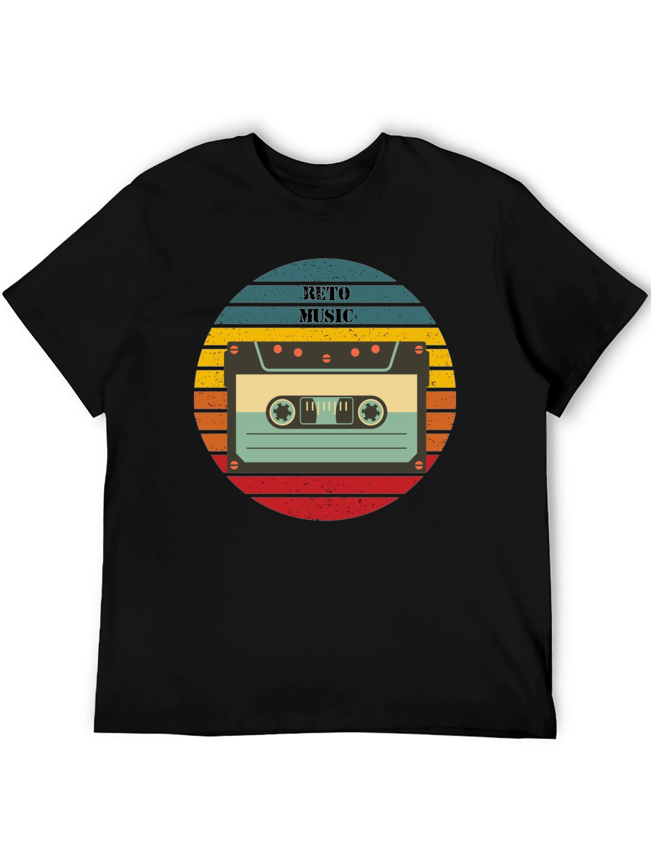 Retro Music Cassette T-Shirt