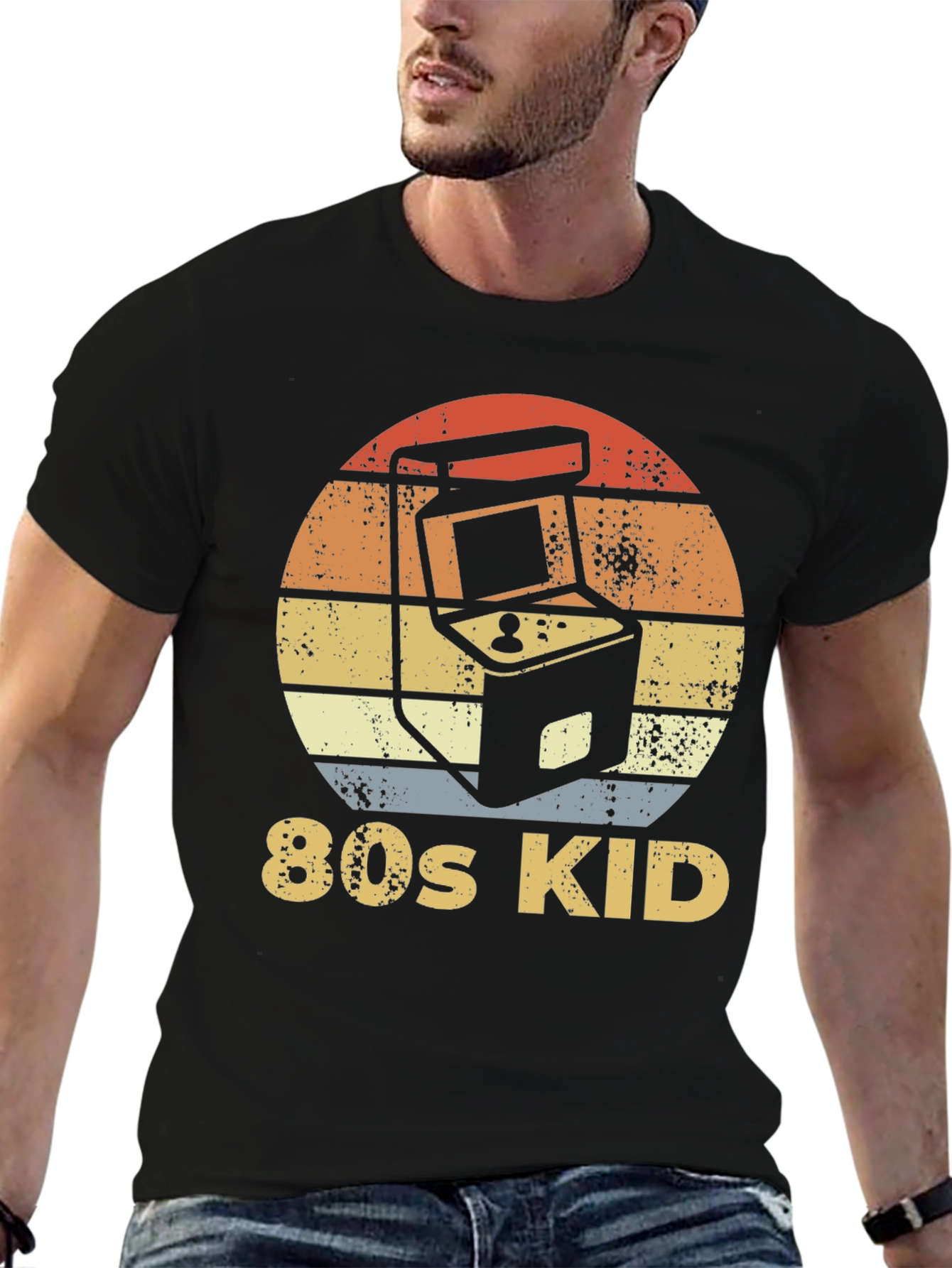 Retro 80s Kid Arcade Gamer T-Shirt