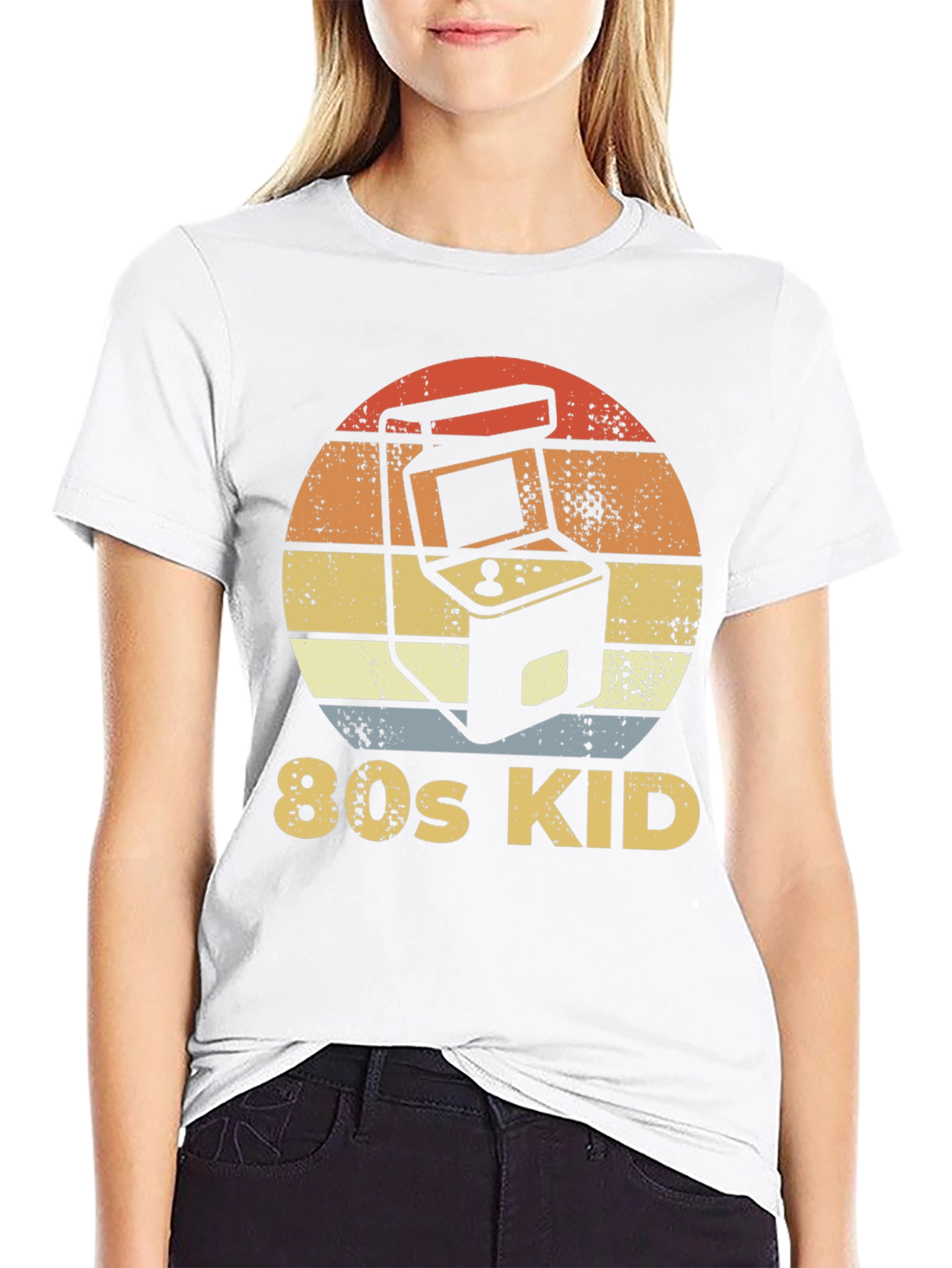 Retro 80s Kid Arcade Gamer T-Shirt