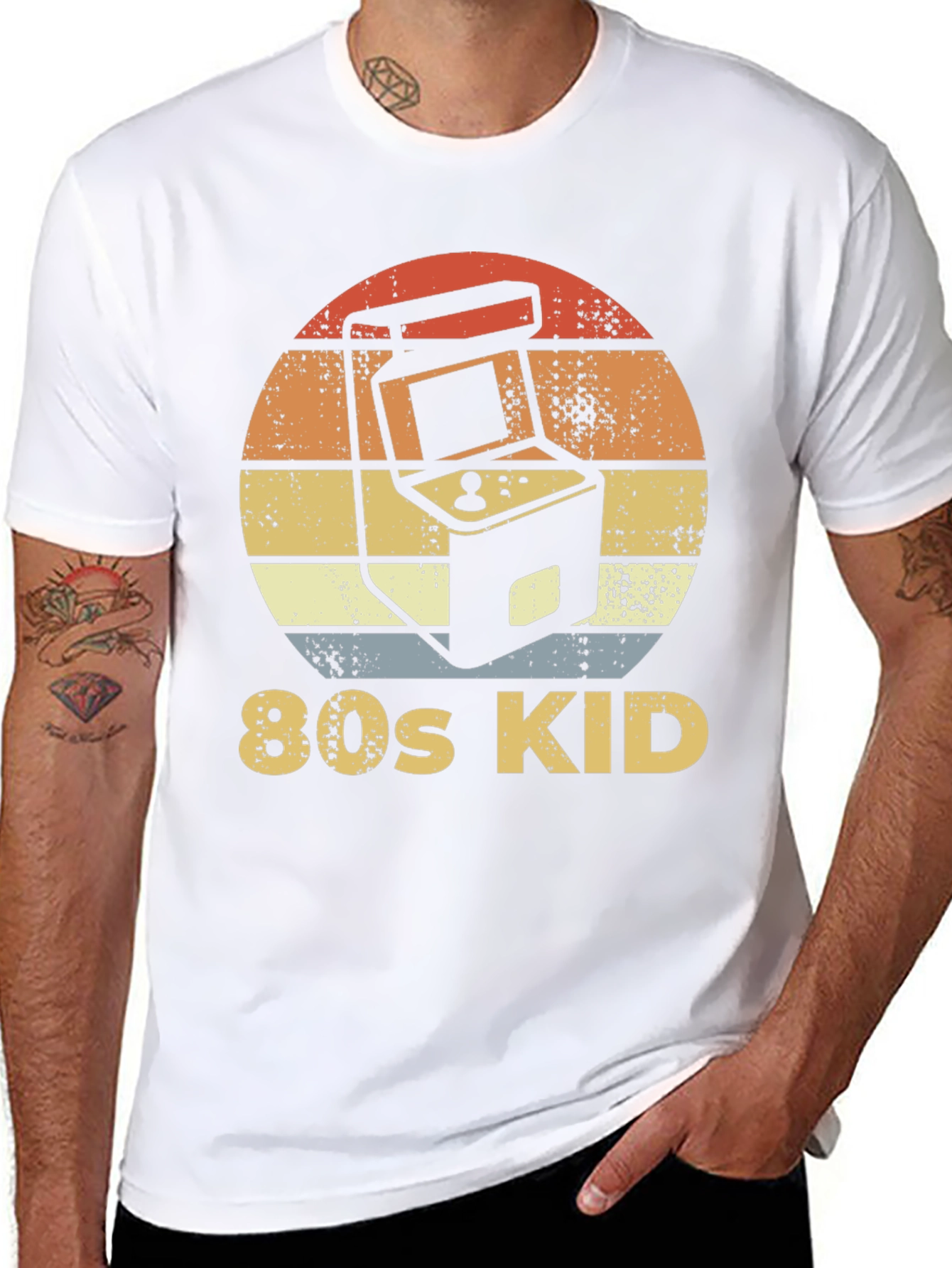 Retro 80s Kid Arcade Gamer T-Shirt