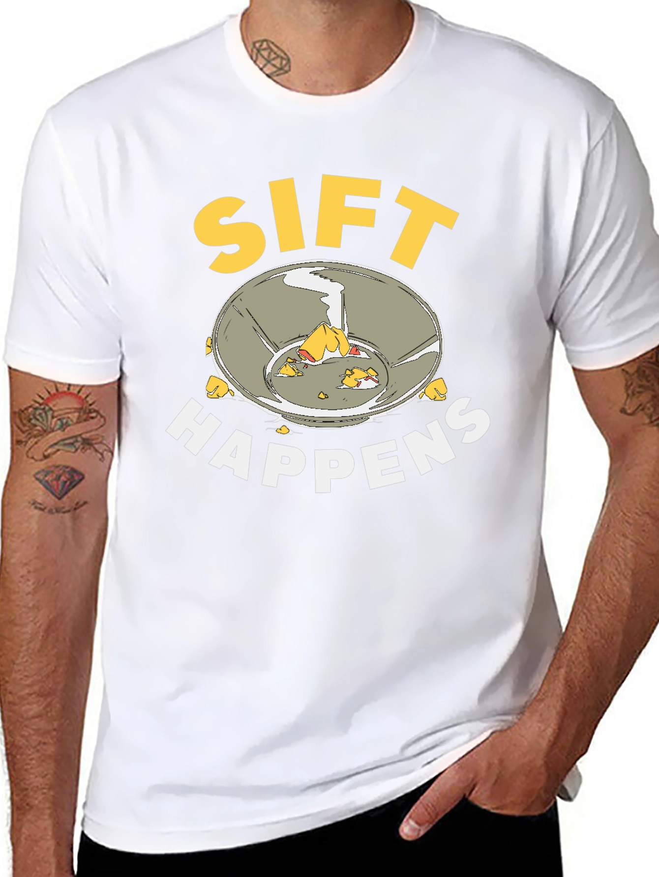 Sift Happens Gold Panning T-Shirt